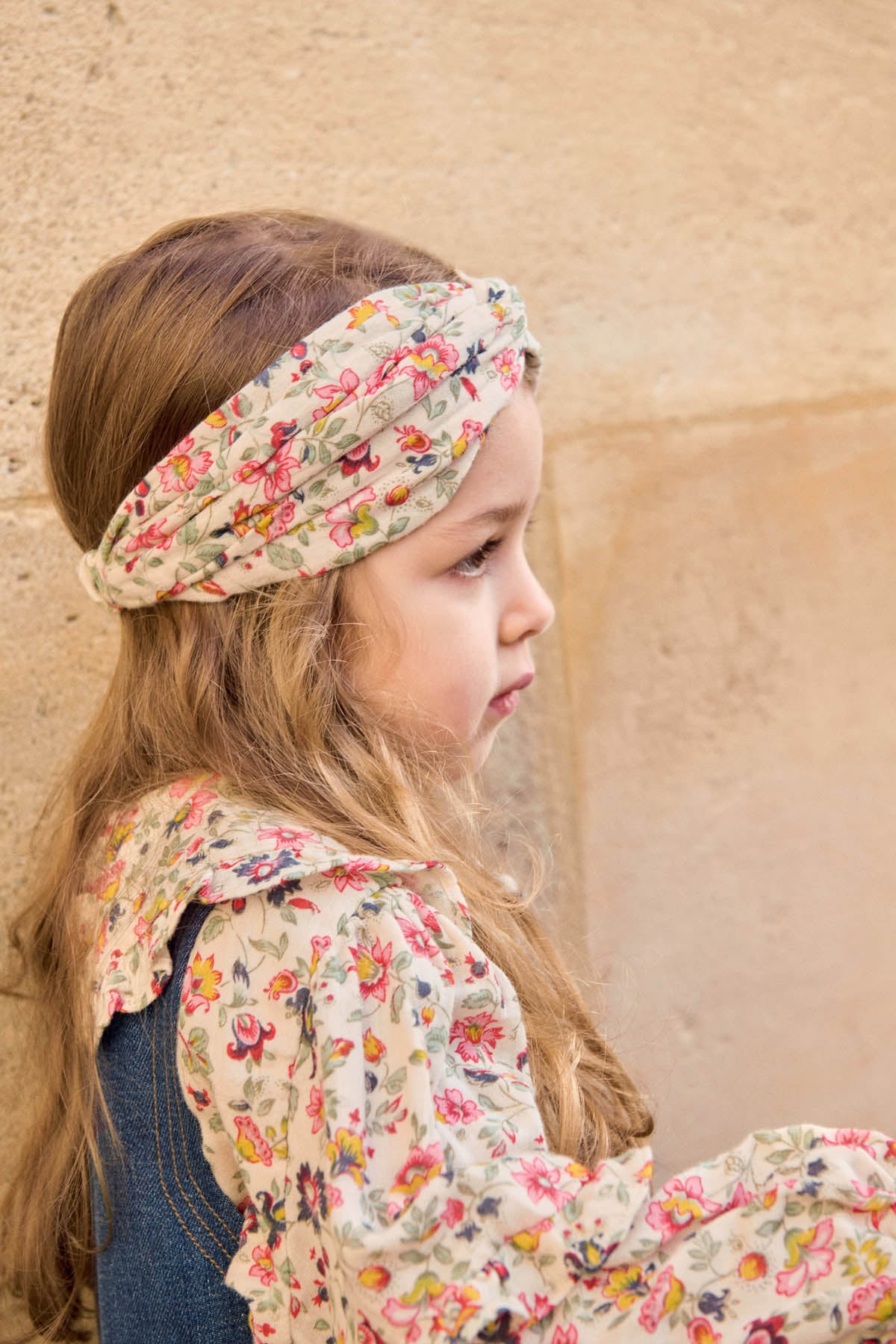 Louise Misha Headband Julie Cream Wild Flowers