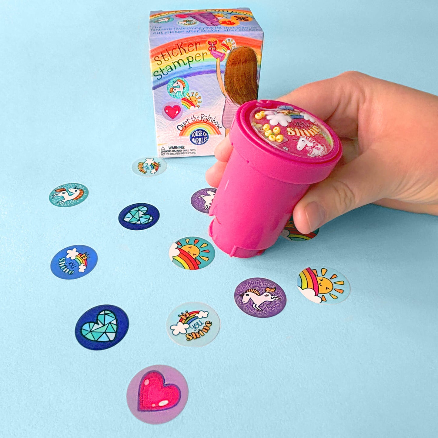 House of Marbles Rainbow Sticker Stamper