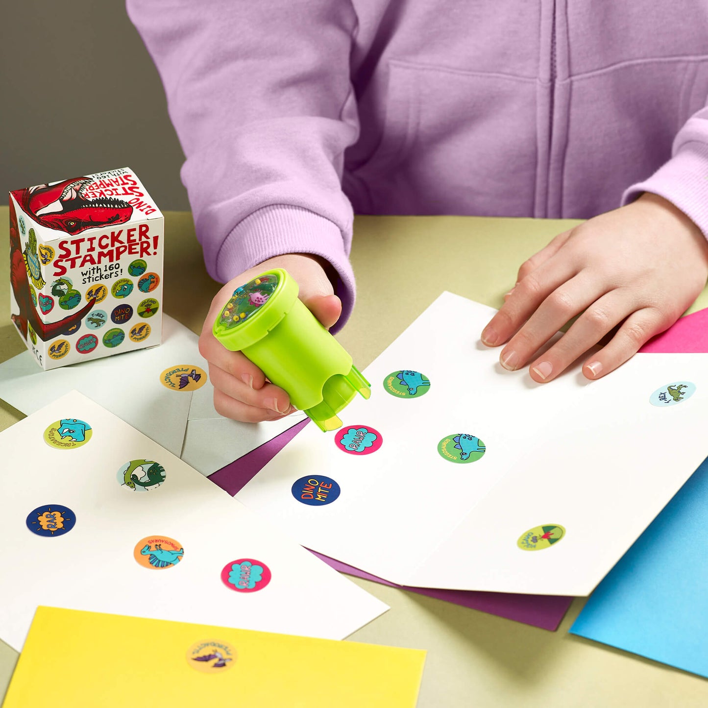 House of Marbles Dino Sticker Stamper