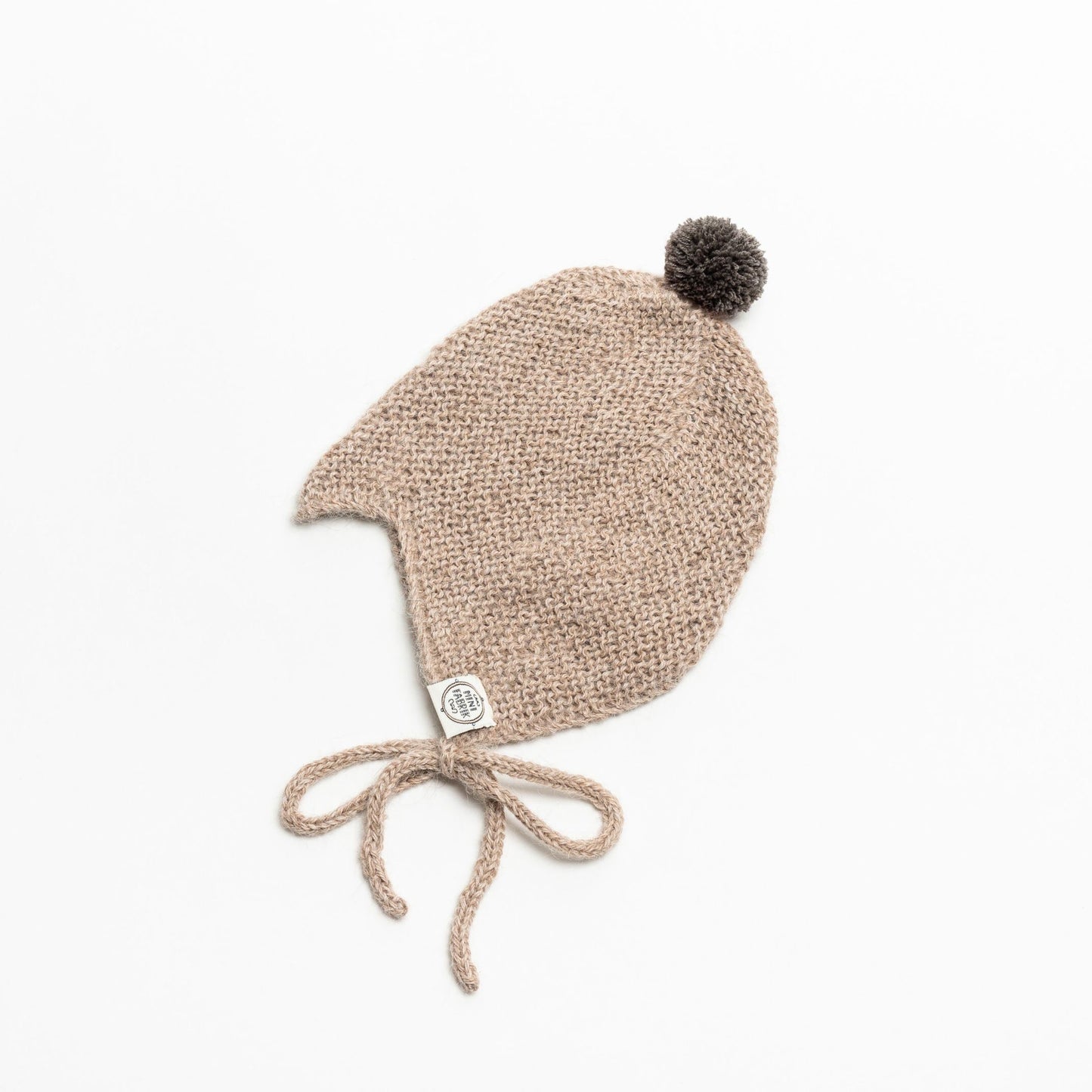 Mini Fabrik Mütze Nanna & Niels Grey Beige