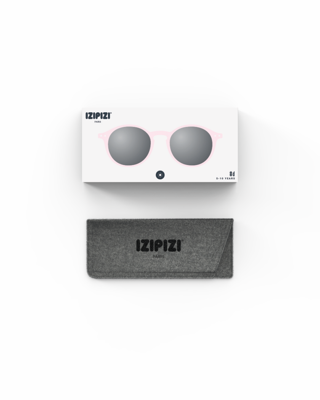 Izipizi Sonnenbrille Junior 5 - 10 Jahre Pink Grey Lenses #d