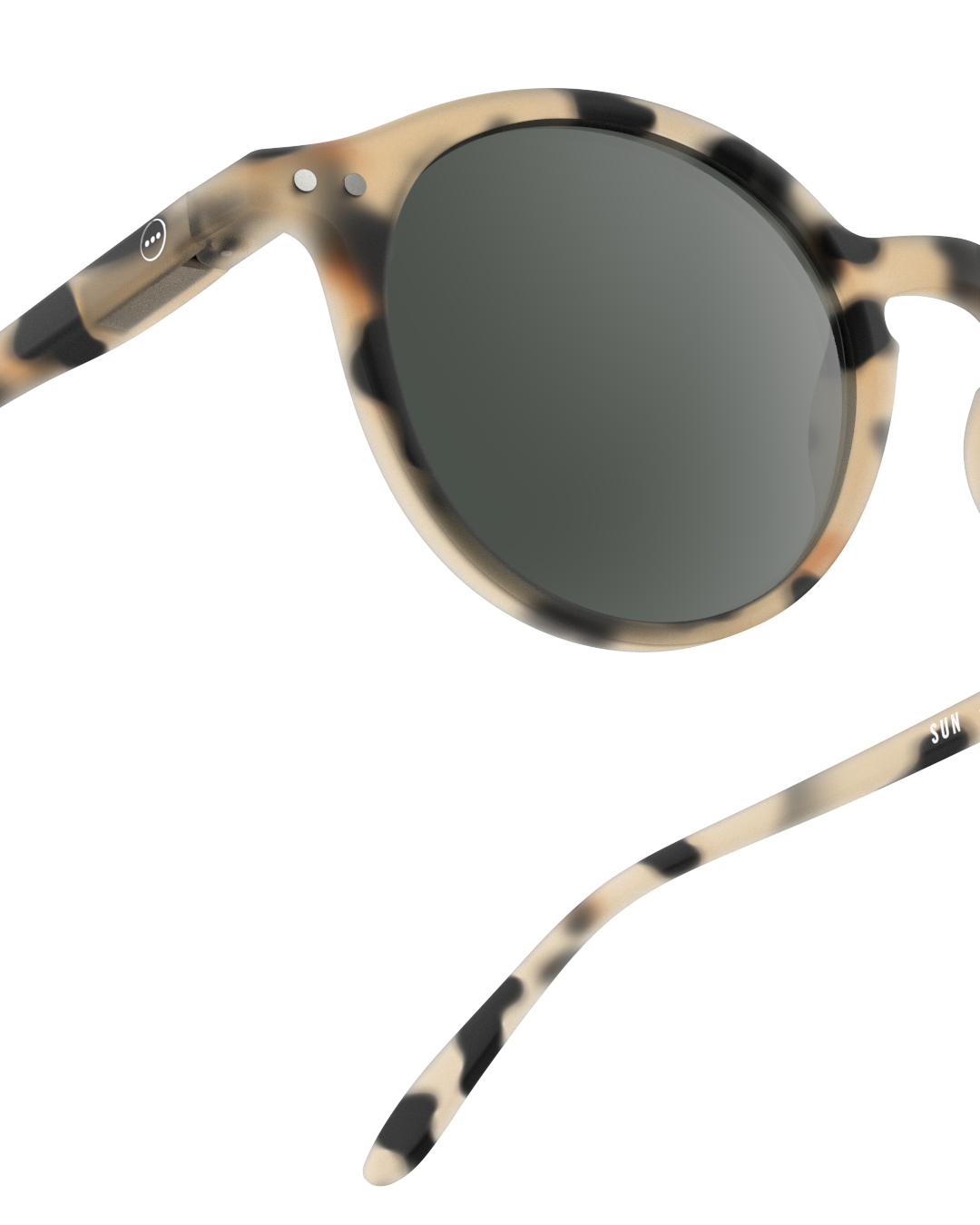 Izipizi Sonnenbrille Light Tortoise Grey Lenses #D