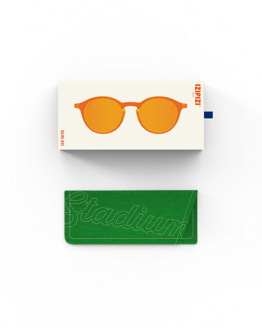 Izipizi Sonnenbrille Stadium Collection Active Yellow Blue Lenses #D