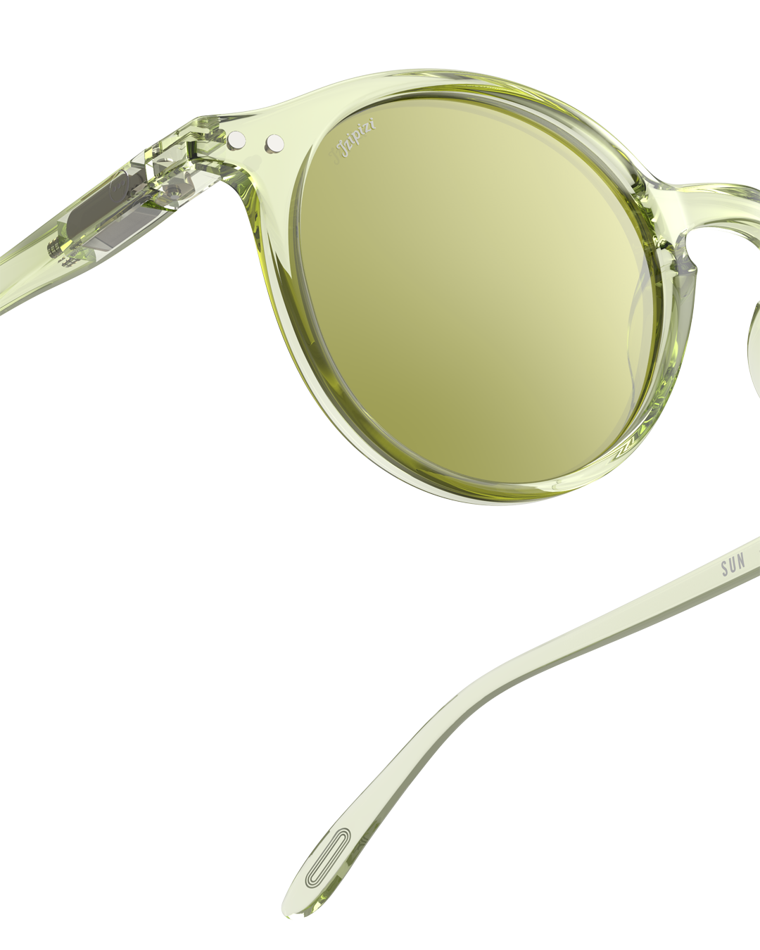 Izipizi Sonnenbrille Stadium Collection Dynamic Green Green Lenses #D