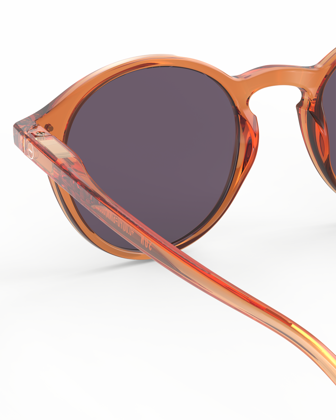 Izipizi Sonnenbrille Stadium Collection Orange Smash Purple Lenses #D