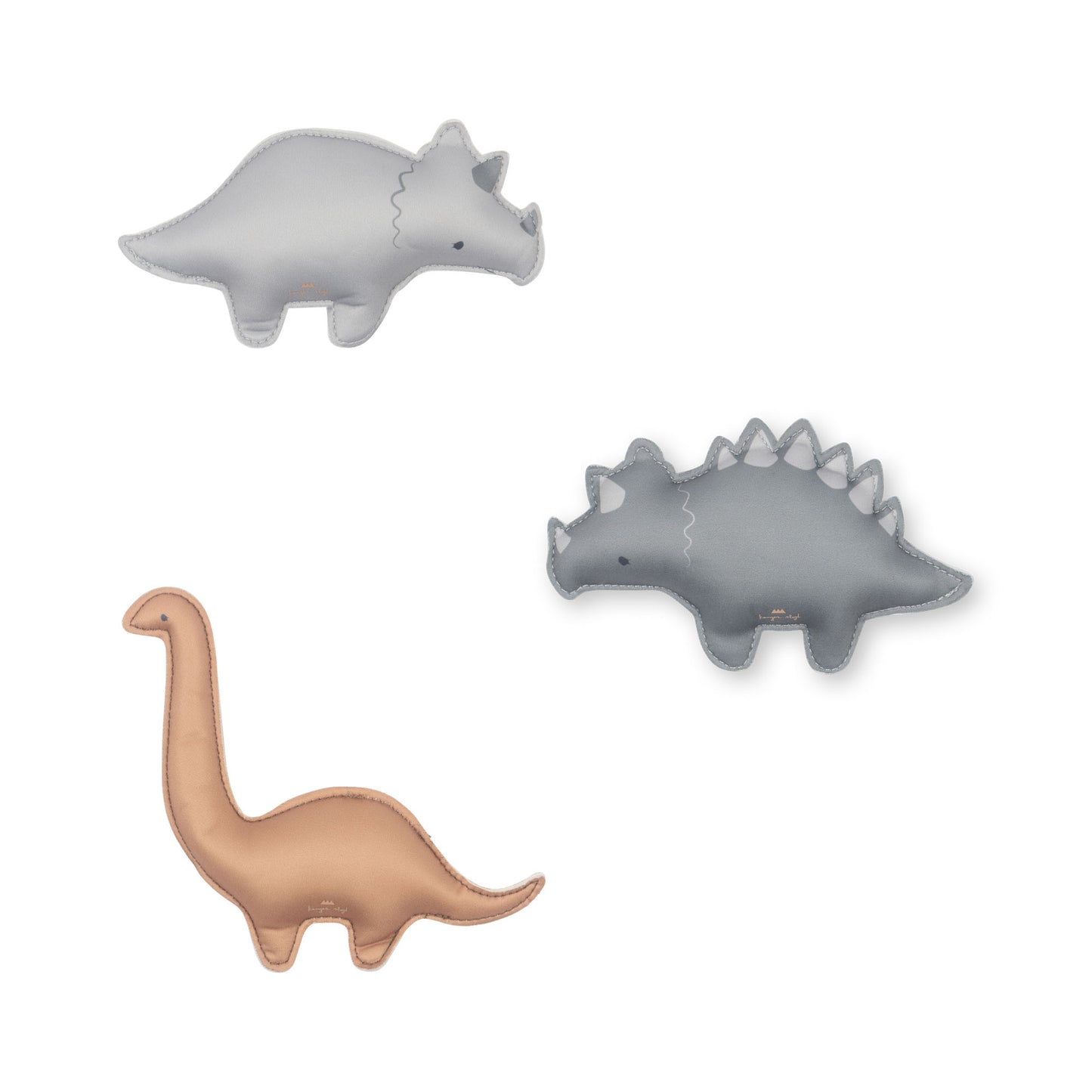 Konges Sløjd 3er Pack Tauchspielzeug Dino