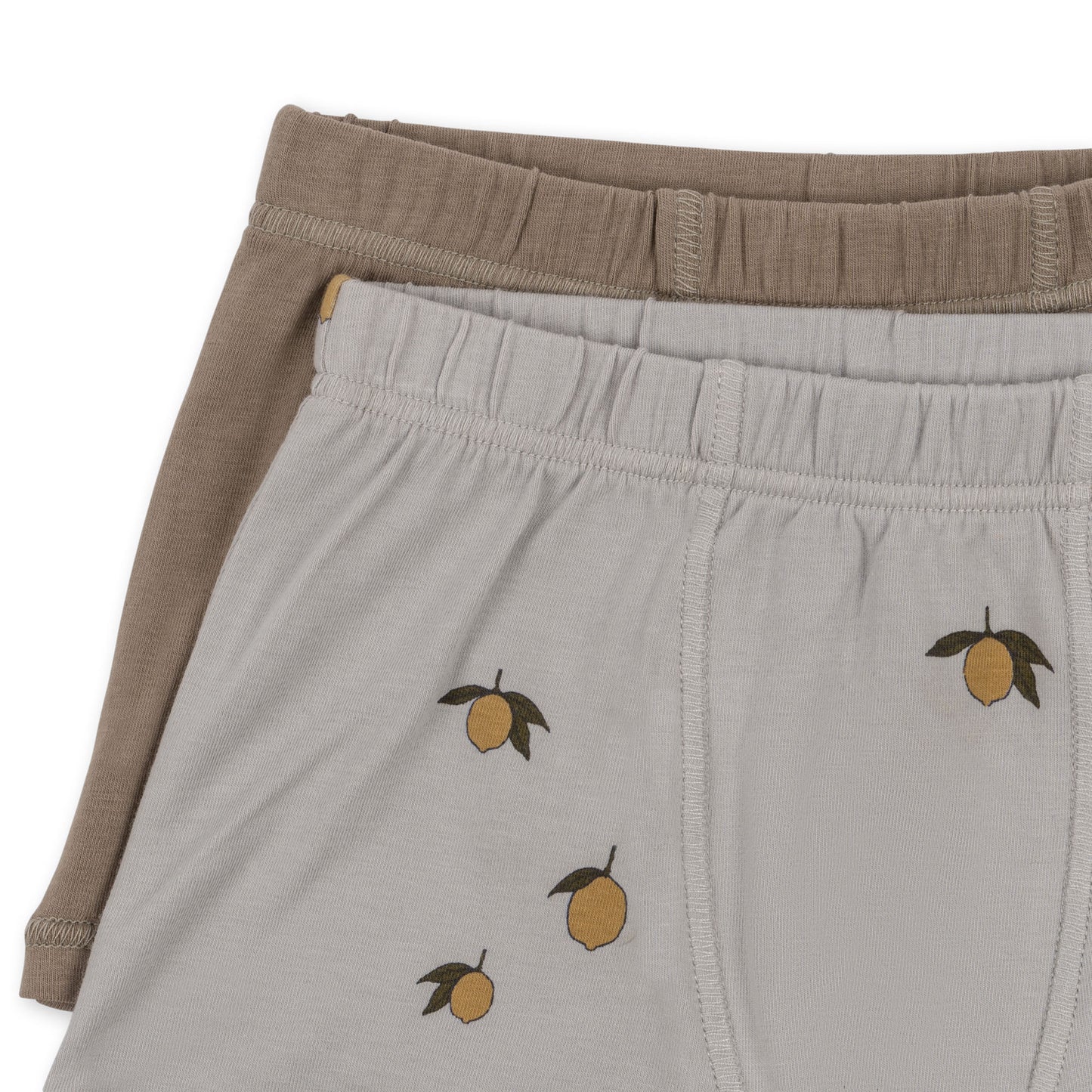 Konges Sløjd Basic 2er Pack Boy Boxershorts Lemon Harbor/Brindle