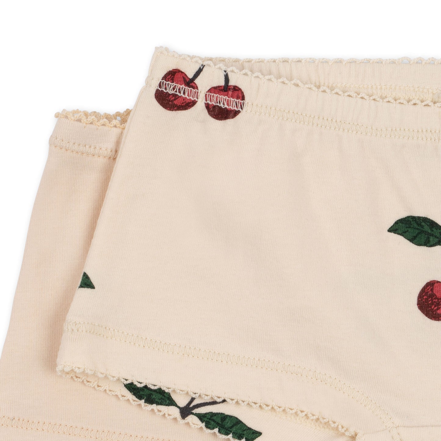 Konges Sløjd Basic 2er Pack Girl Hipster-Unterwäsche Ma Grande Cerise/Nouvelle Peach