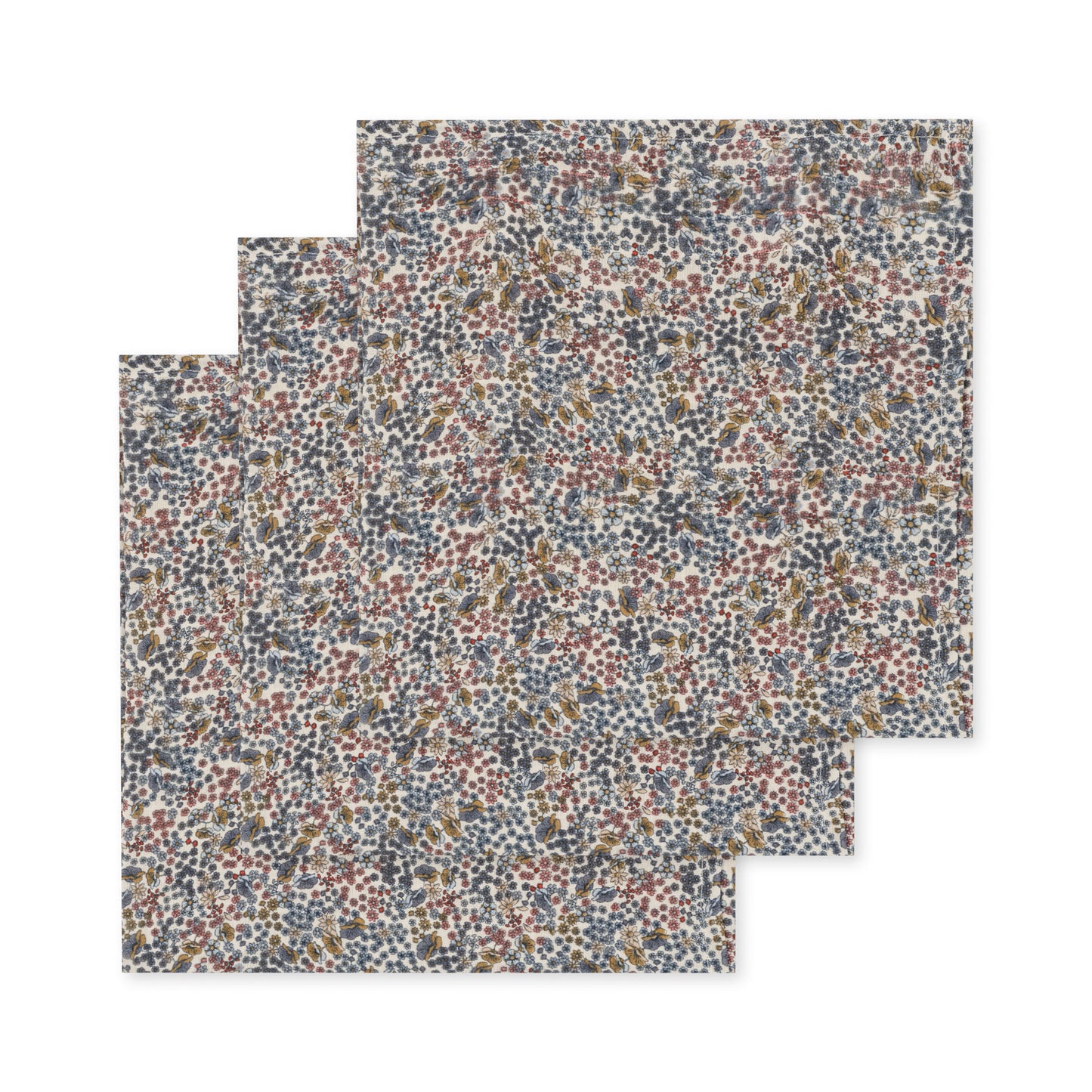 Konges Sløjd 3er Pack Musselintücher Vivi Fleur