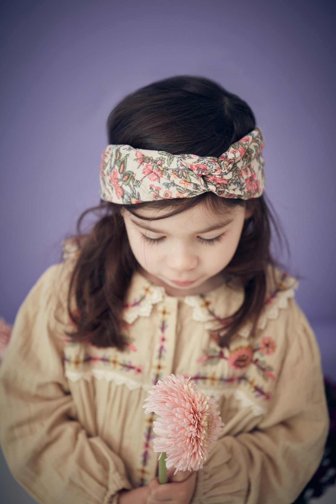 Louise Misha Headband Julie Ivory Ench Fields