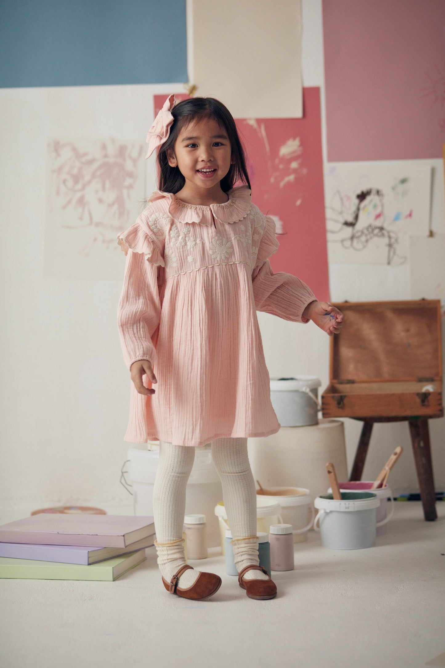 Louise Misha Socken Chatma Cream Lurex