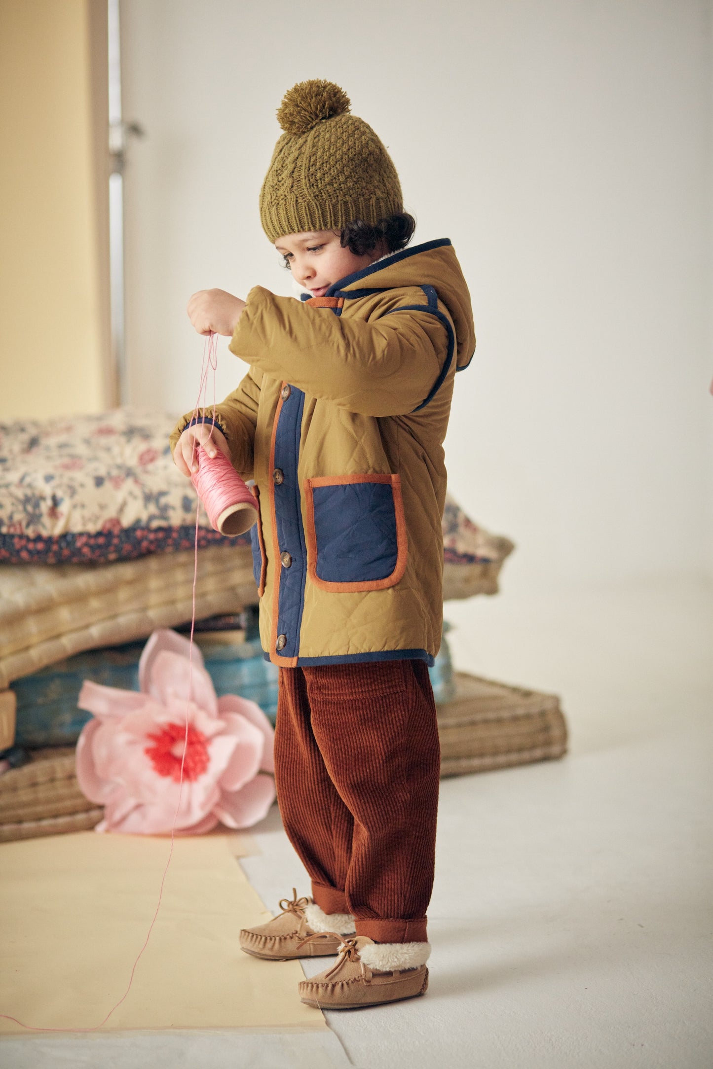 Louise Misha Mantel Philemon Khaki