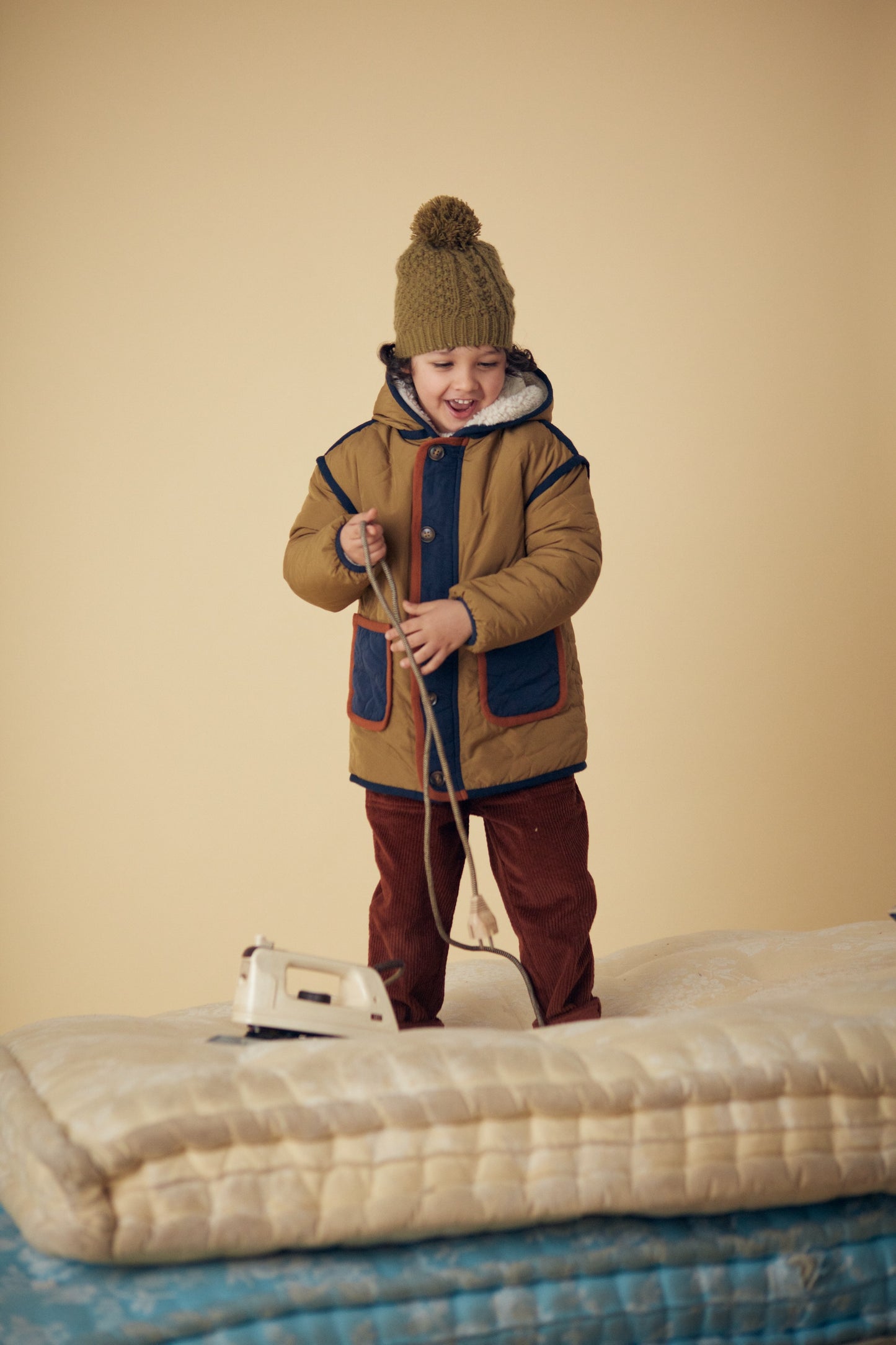Louise Misha Mantel Philemon Khaki