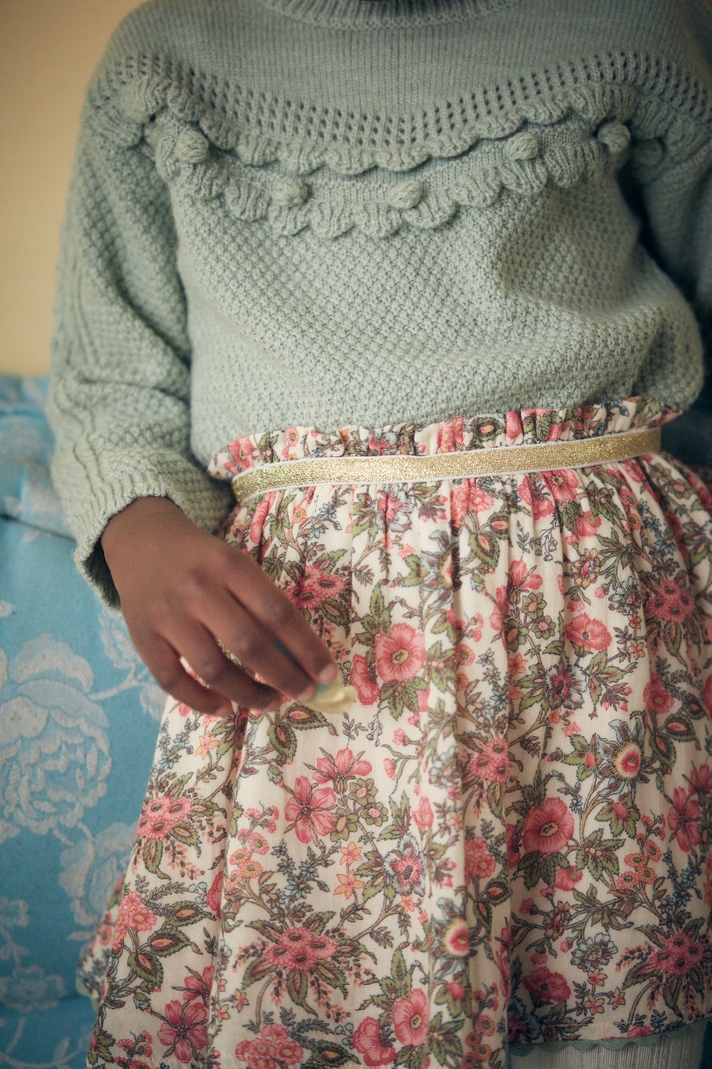 Louise Misha Jupe Céphée Ivory Ench Fields