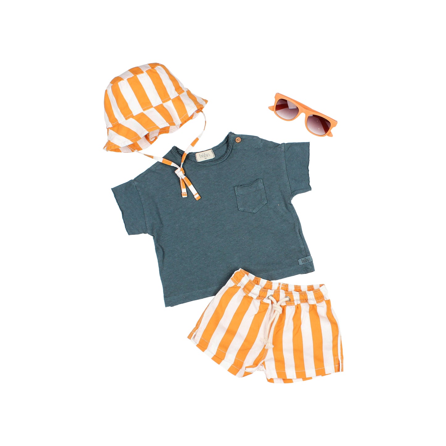 Búho BCN BB Pocket T-Shirt Blue Teal