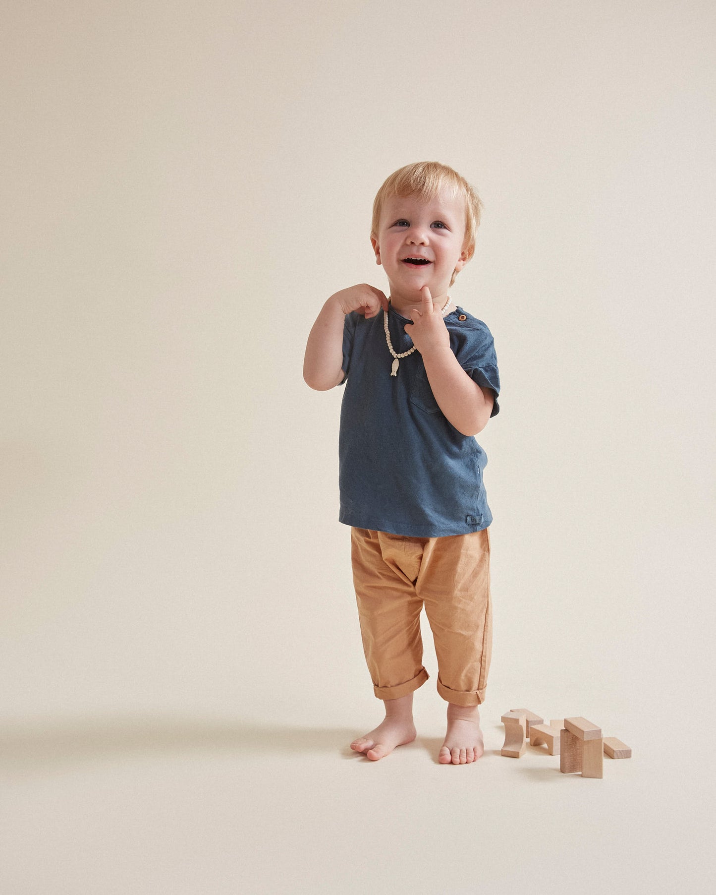 Búho BCN BB Pocket T-Shirt Blue Teal
