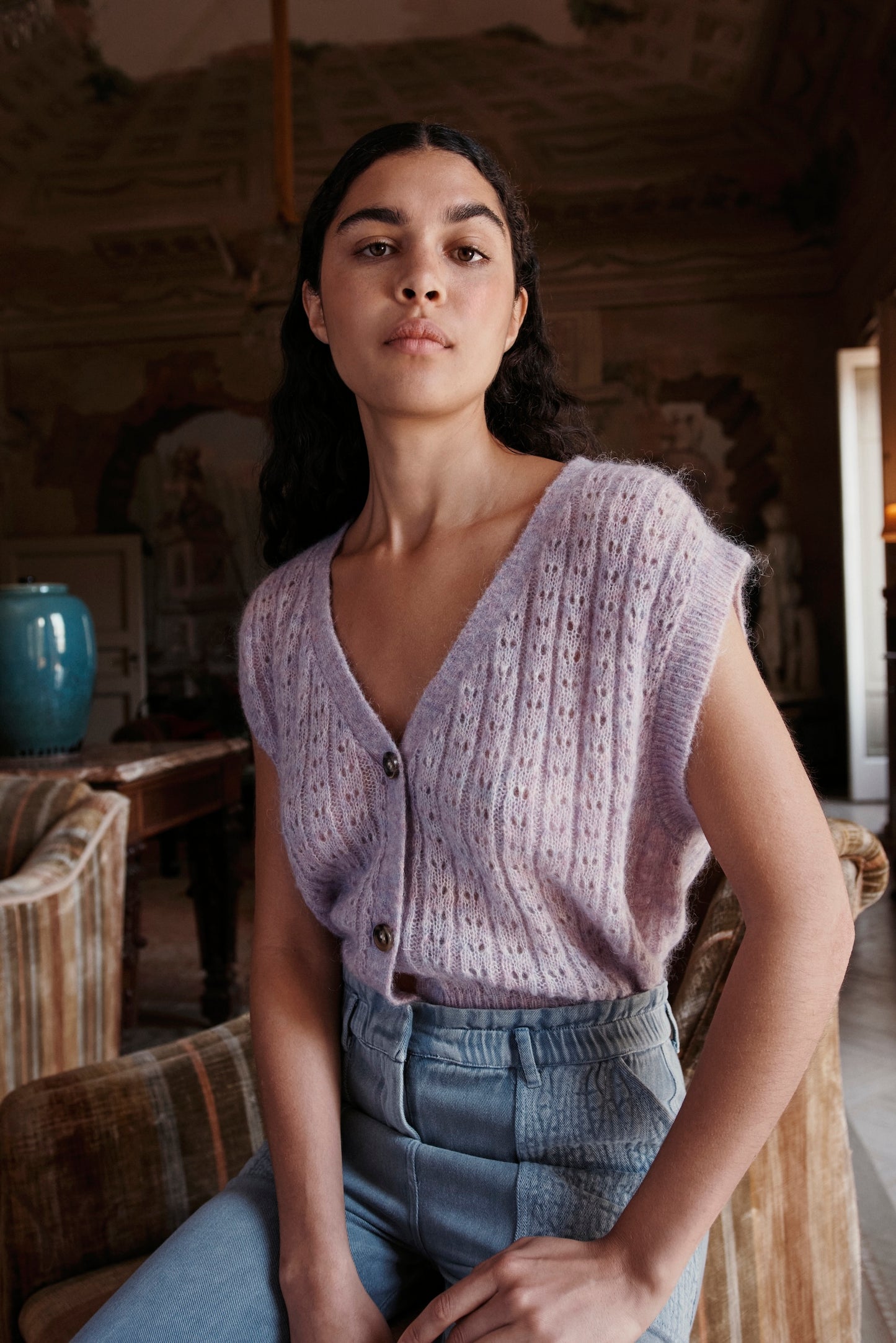 Louise Misha Cardigan Rania Parma