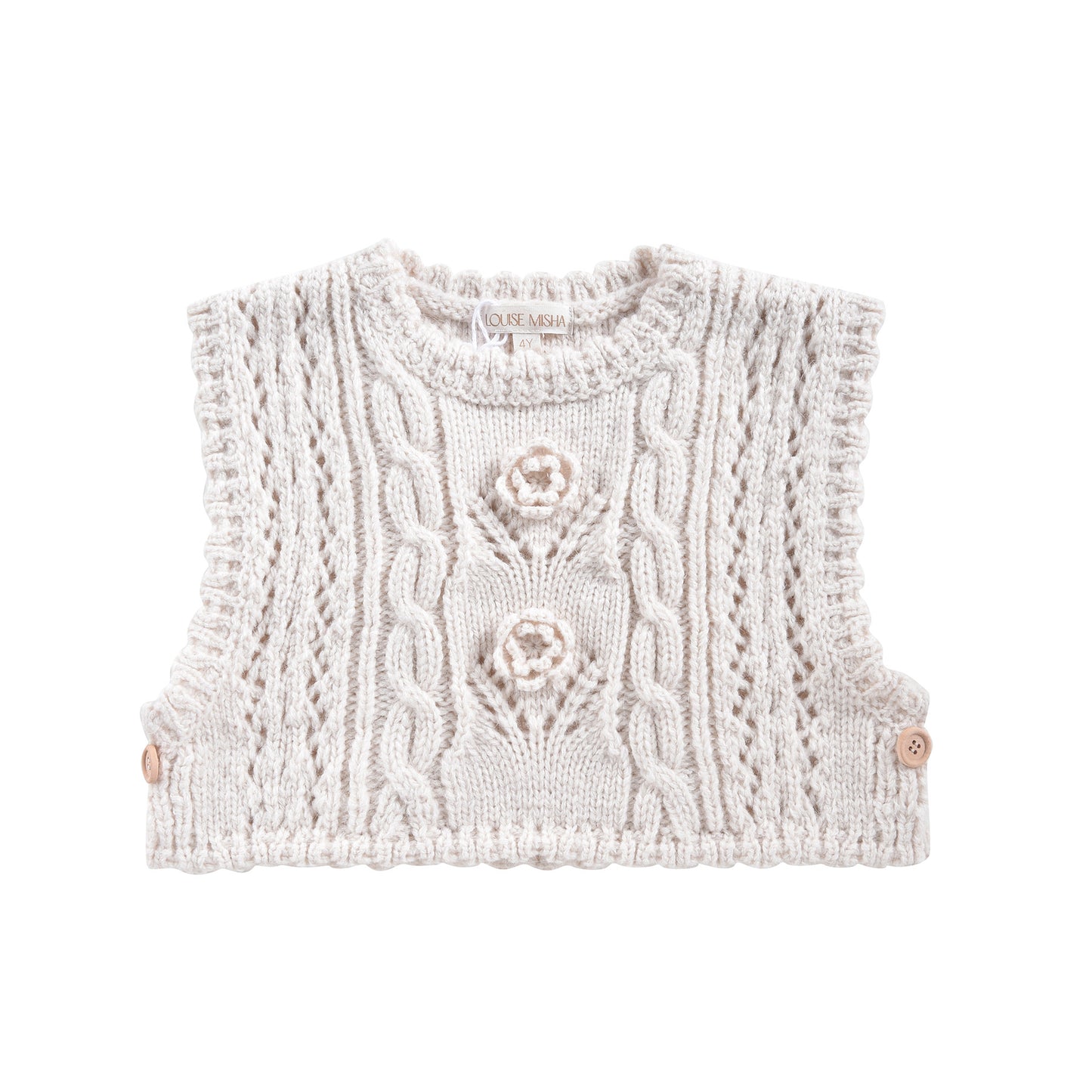Louise Misha Weste Chabyna Cream