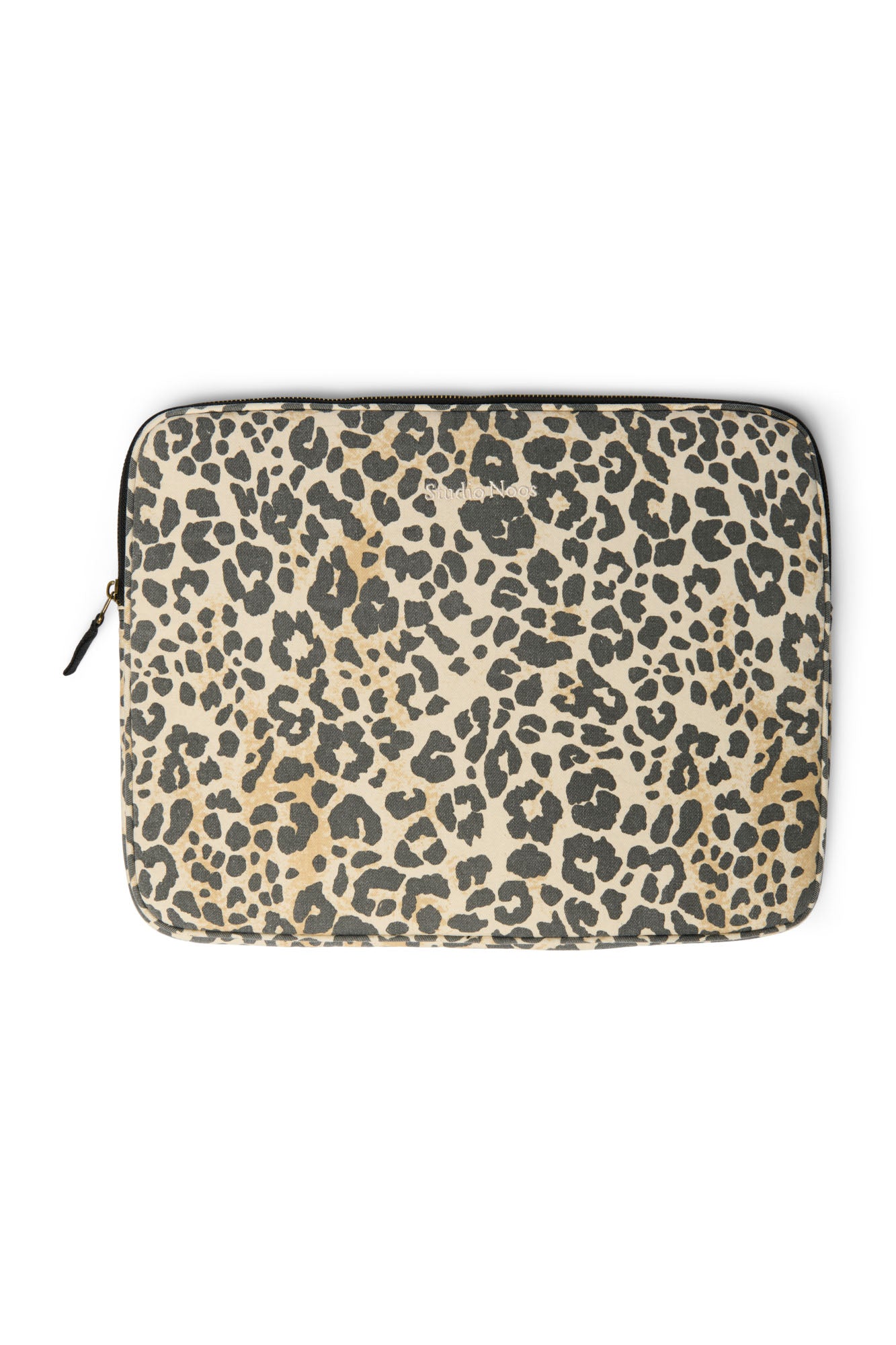 Studio Noos Soft Cotton Leopard Laptop Sleeve | 15inch