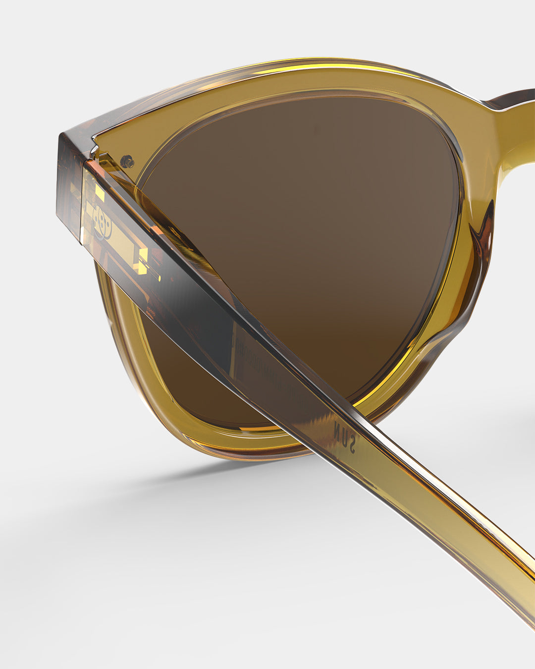 Izipizi Sonnenbrille Golden Green Lenses #N