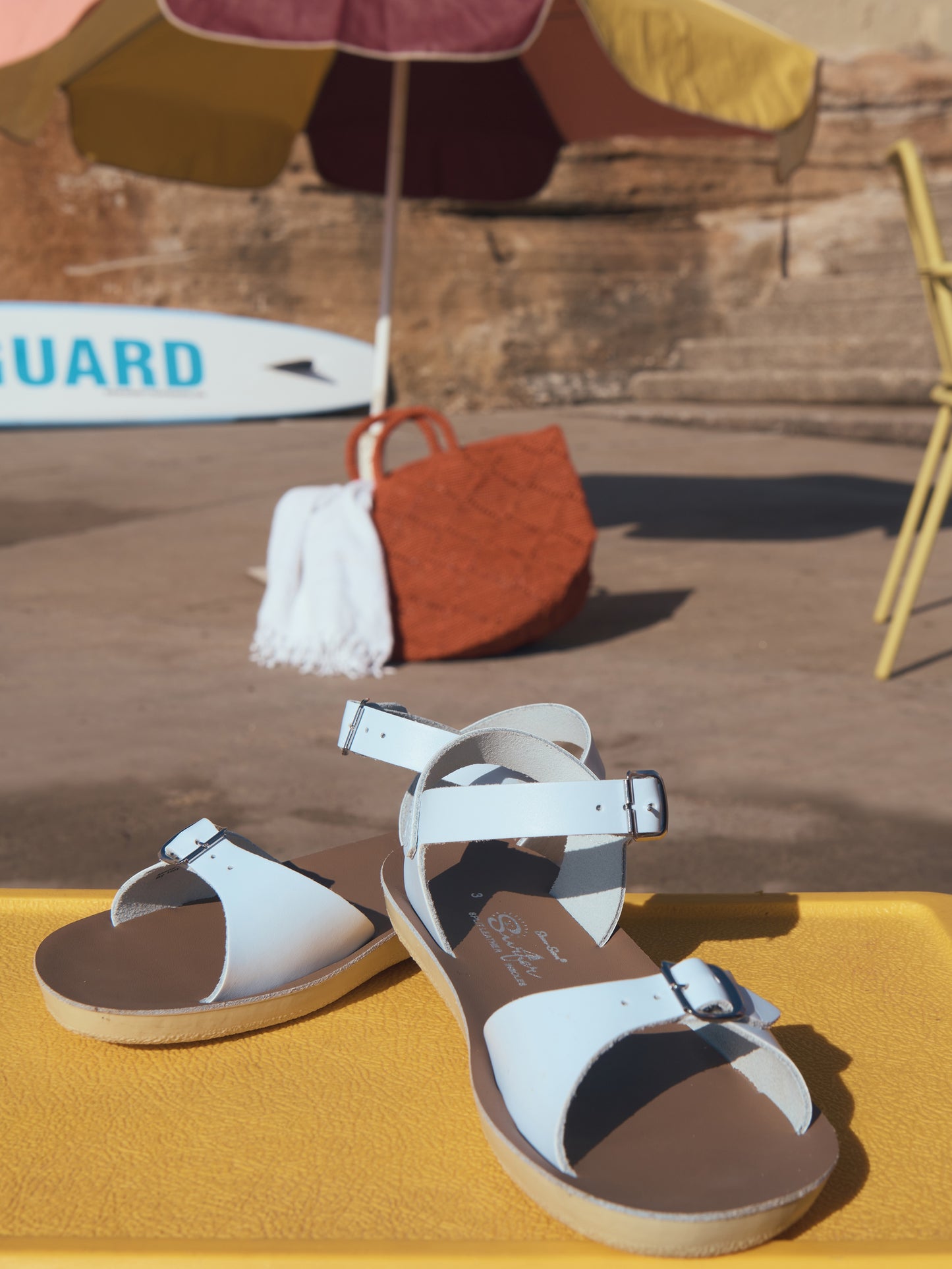 Salt-Water Sandals Surfer Light Blue