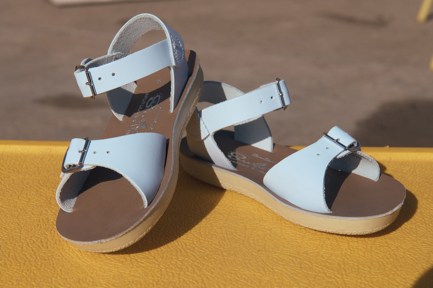 Salt-Water Sandals Surfer Light Blue