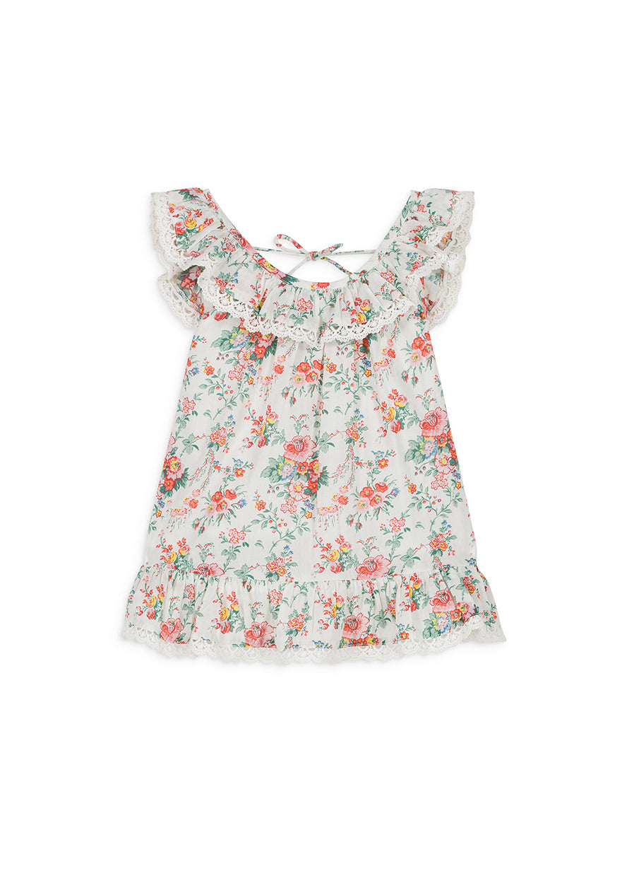 Louise Misha Bluse Zélie Cream Rosa Festa