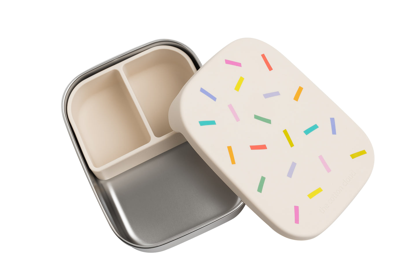 The Cotton Cloud Confetti Stainless Steel Lunchbox