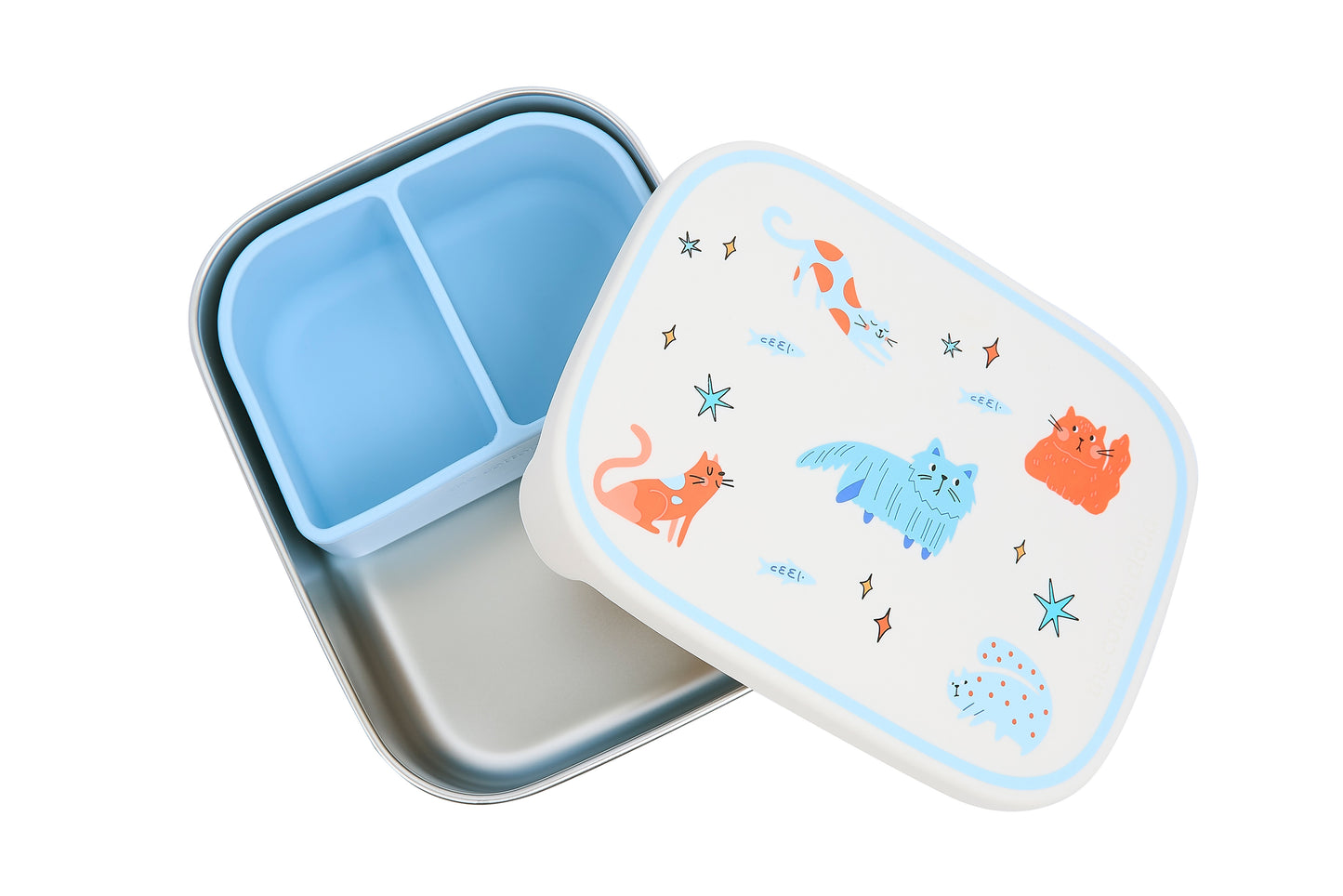The Cotton Cloud Meowtiful Cats Stainless Steel Lunchbox