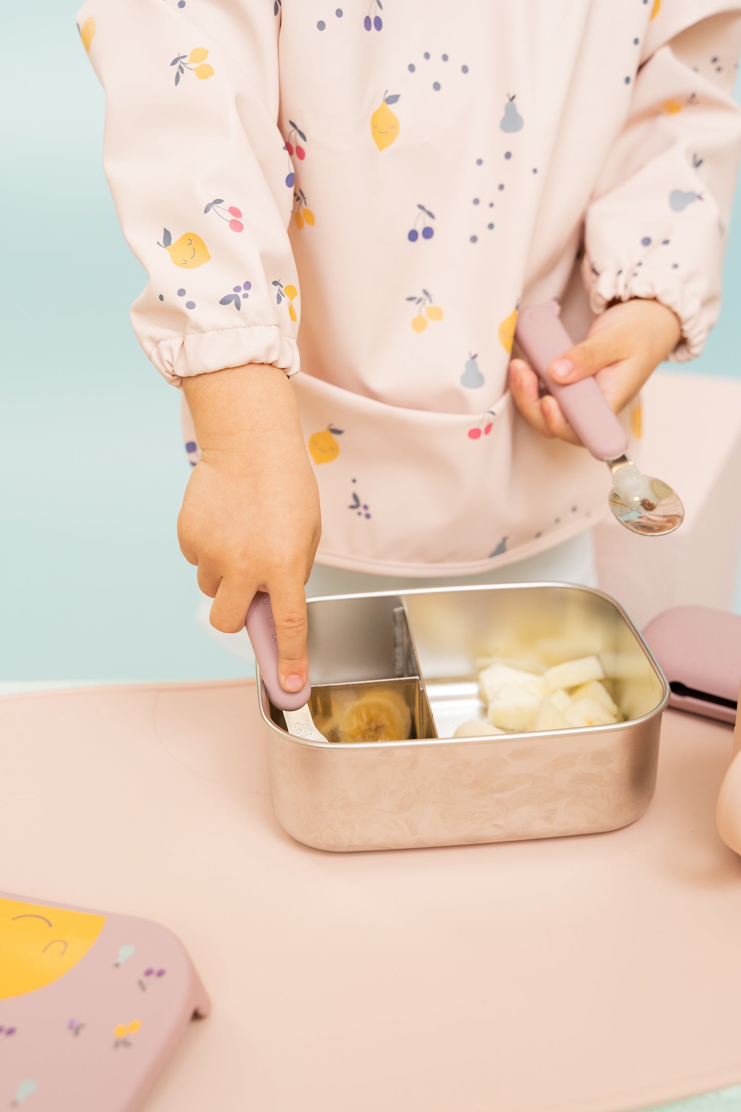 The Cotton Cloud Fruity Stainless Steel Lunchbox