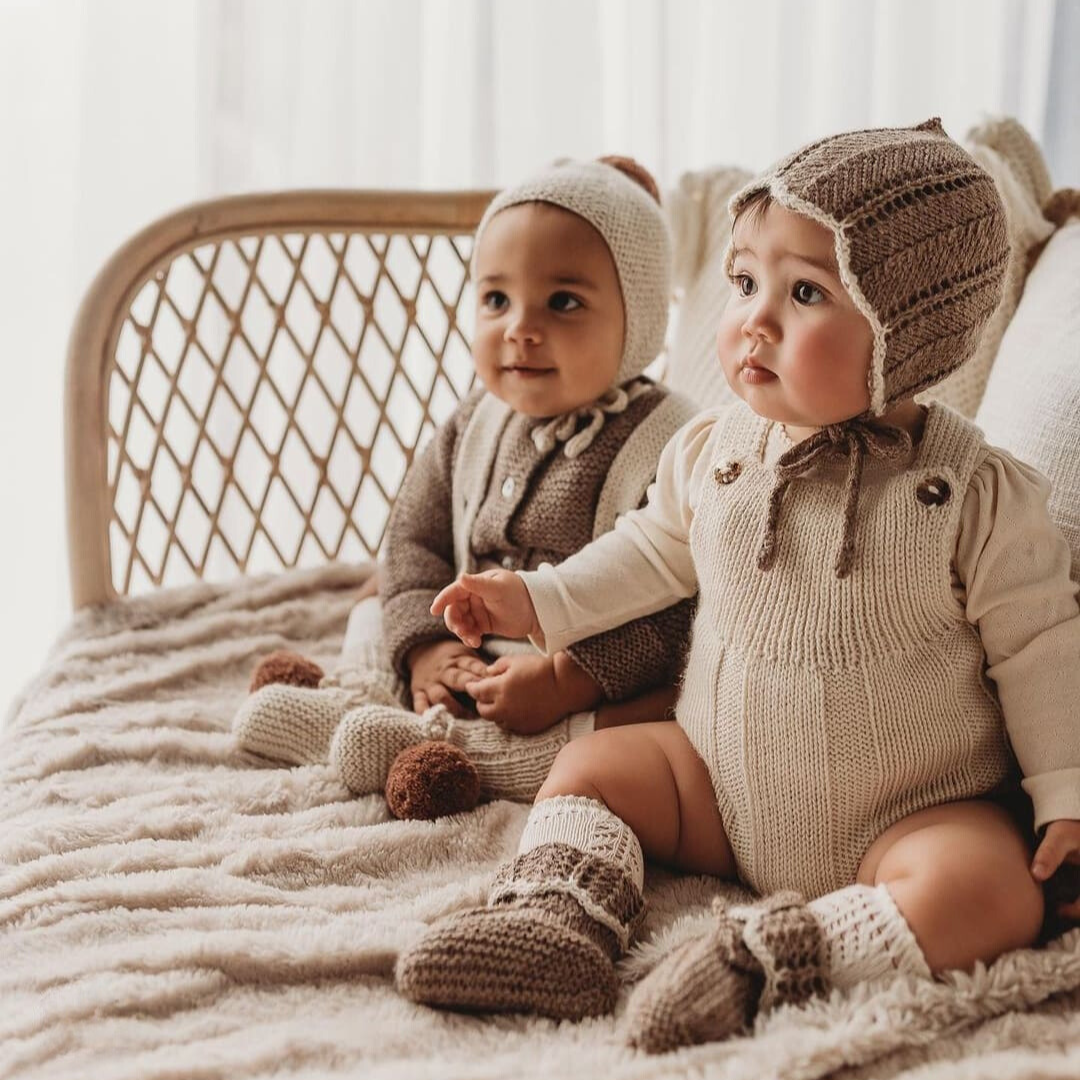 Millésime Baby Heirloom Babyschuhe Latte