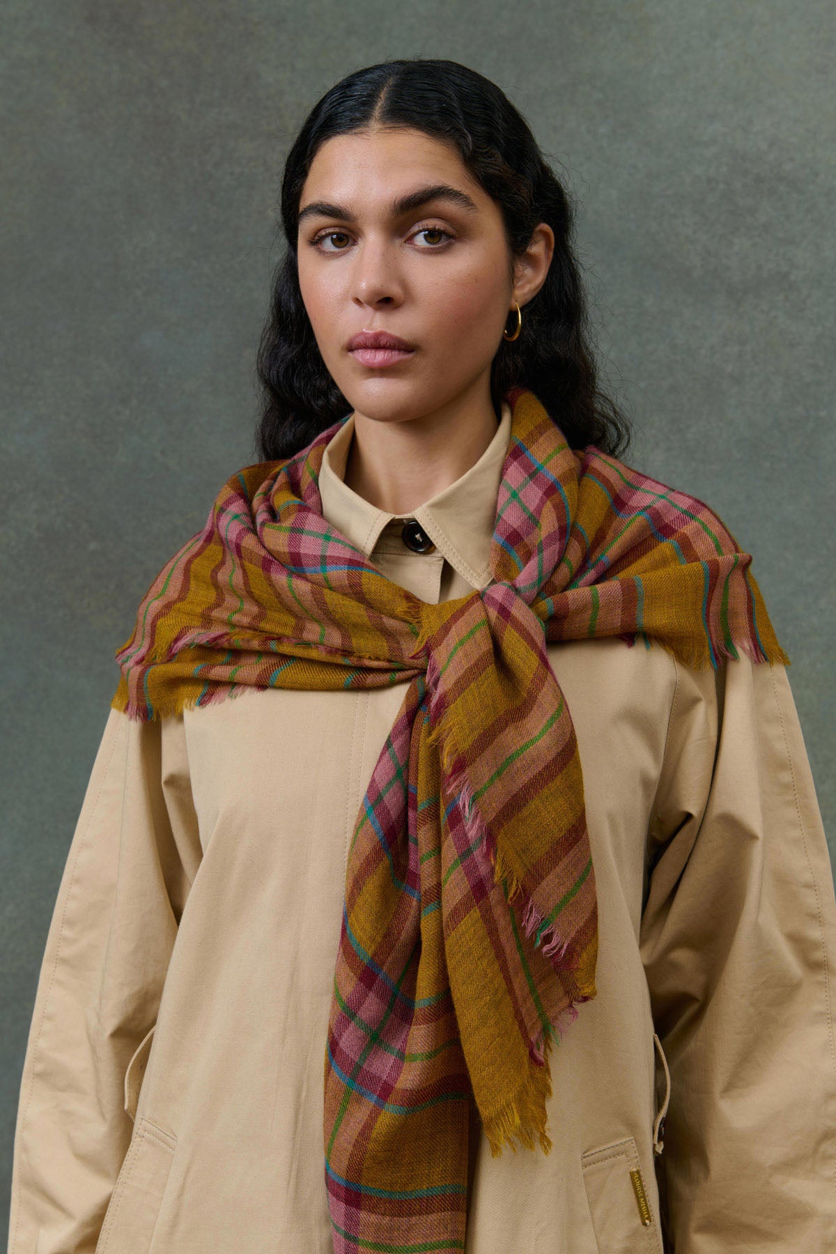 Louise Misha Wollschal Meknes Honey Checks