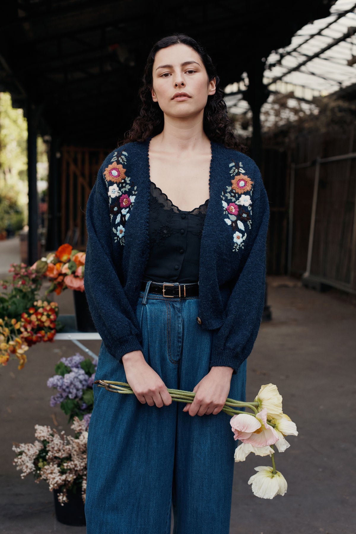 Louise Misha Cardigan Lunami Marine