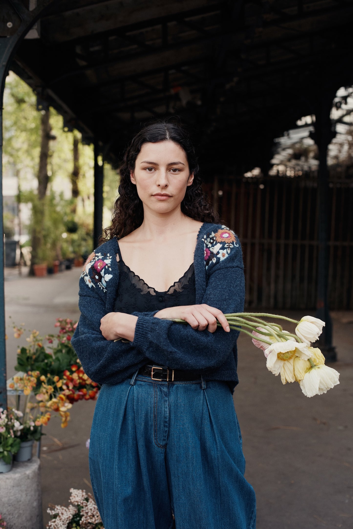 Louise Misha Cardigan Lunami Marine