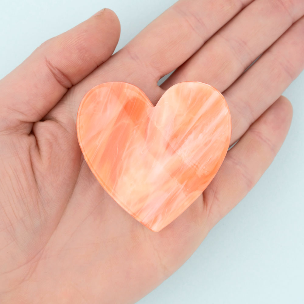 Coucou Suzette Haarklammer Coeur Rosé