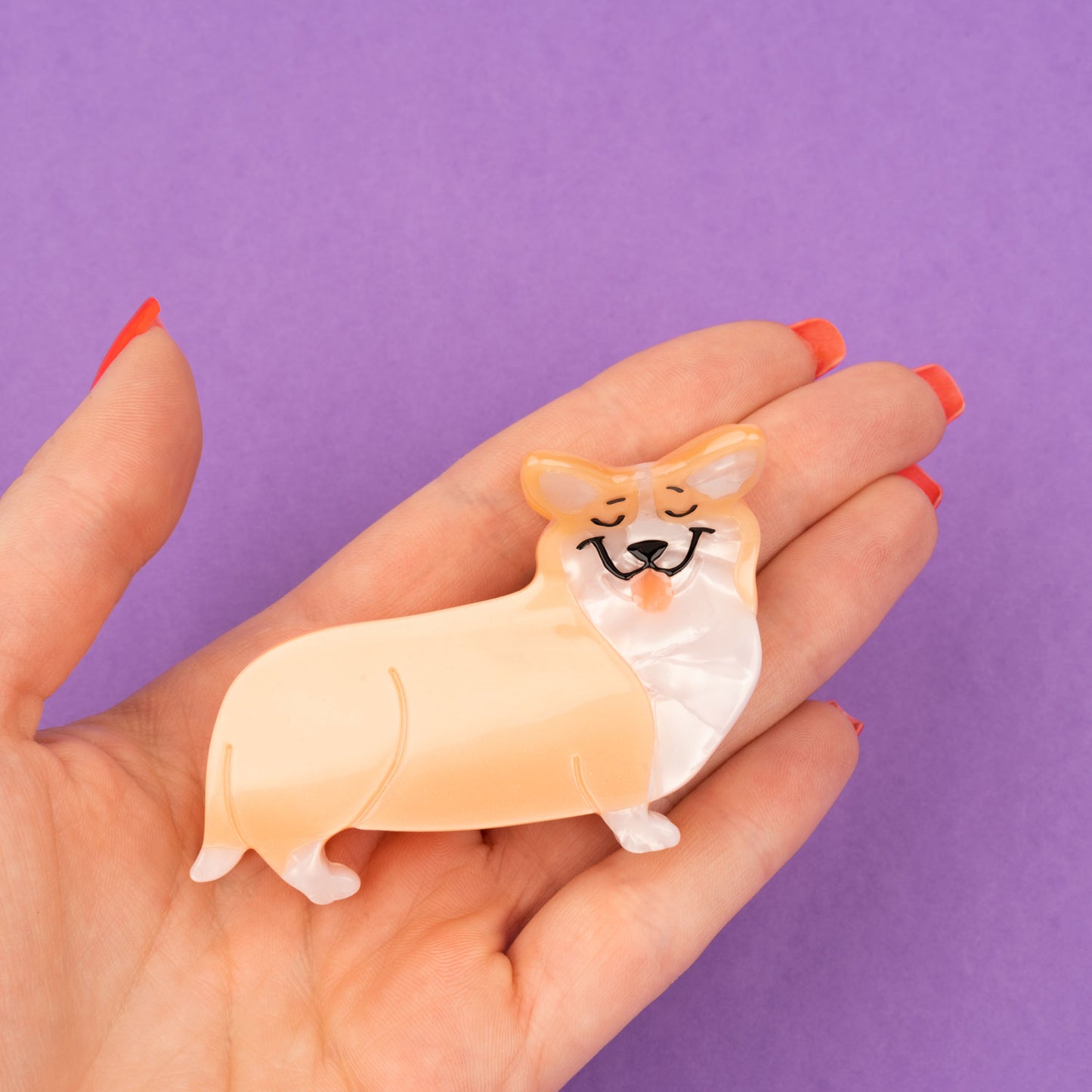 Coucou Suzette Haarklammer Corgi