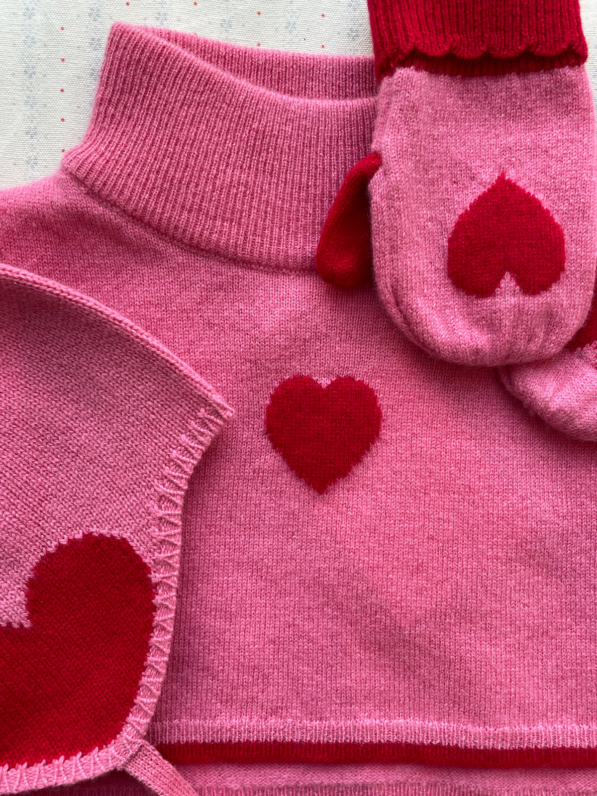 Konges Sløjd Fäustlinge Collette Pink