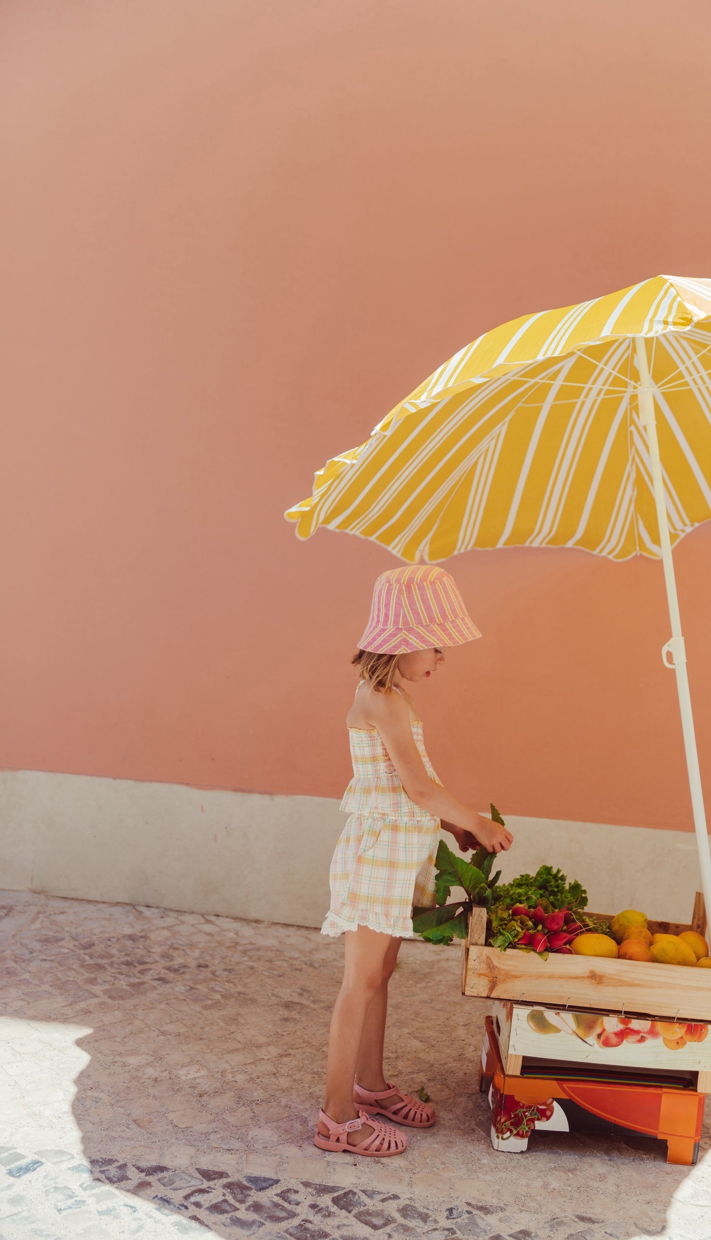 Louise Misha Shorts Vallaloid Yellow Positano Checks
