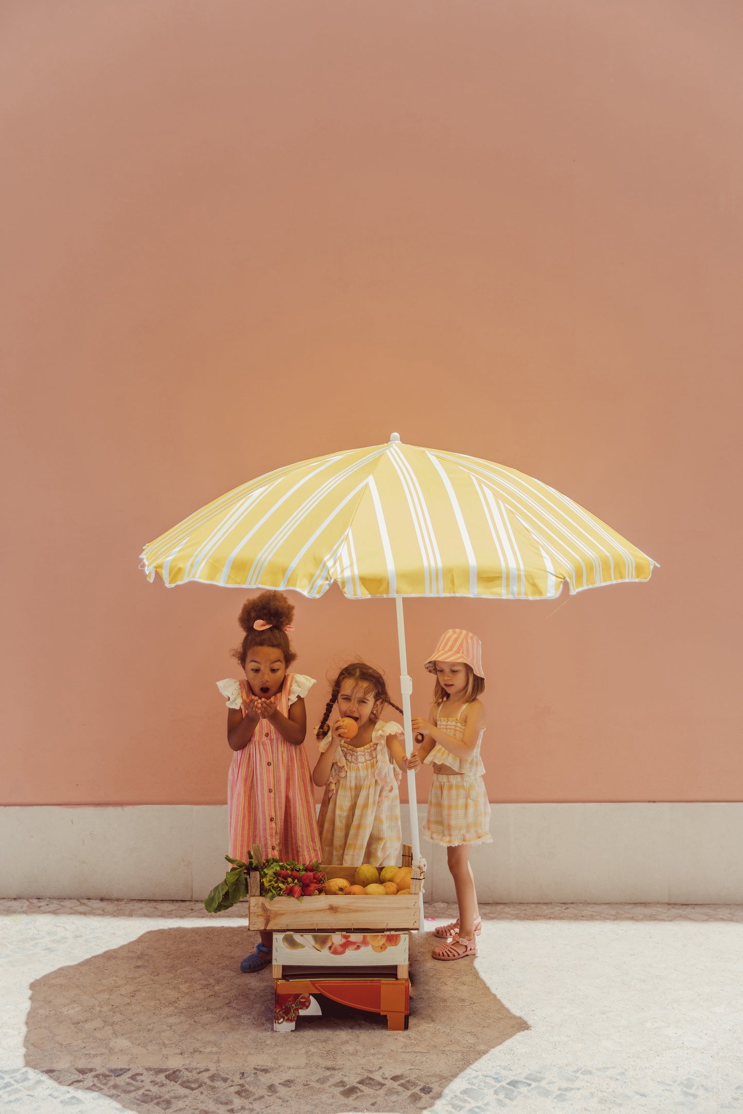 Louise Misha Shorts Vallaloid Yellow Positano Checks