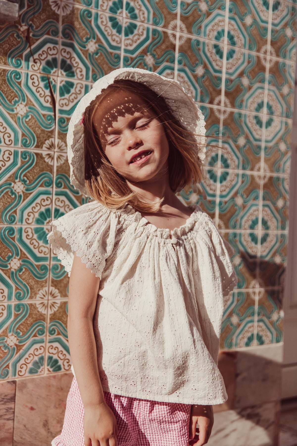 Louise Misha Bluse Perla Cream