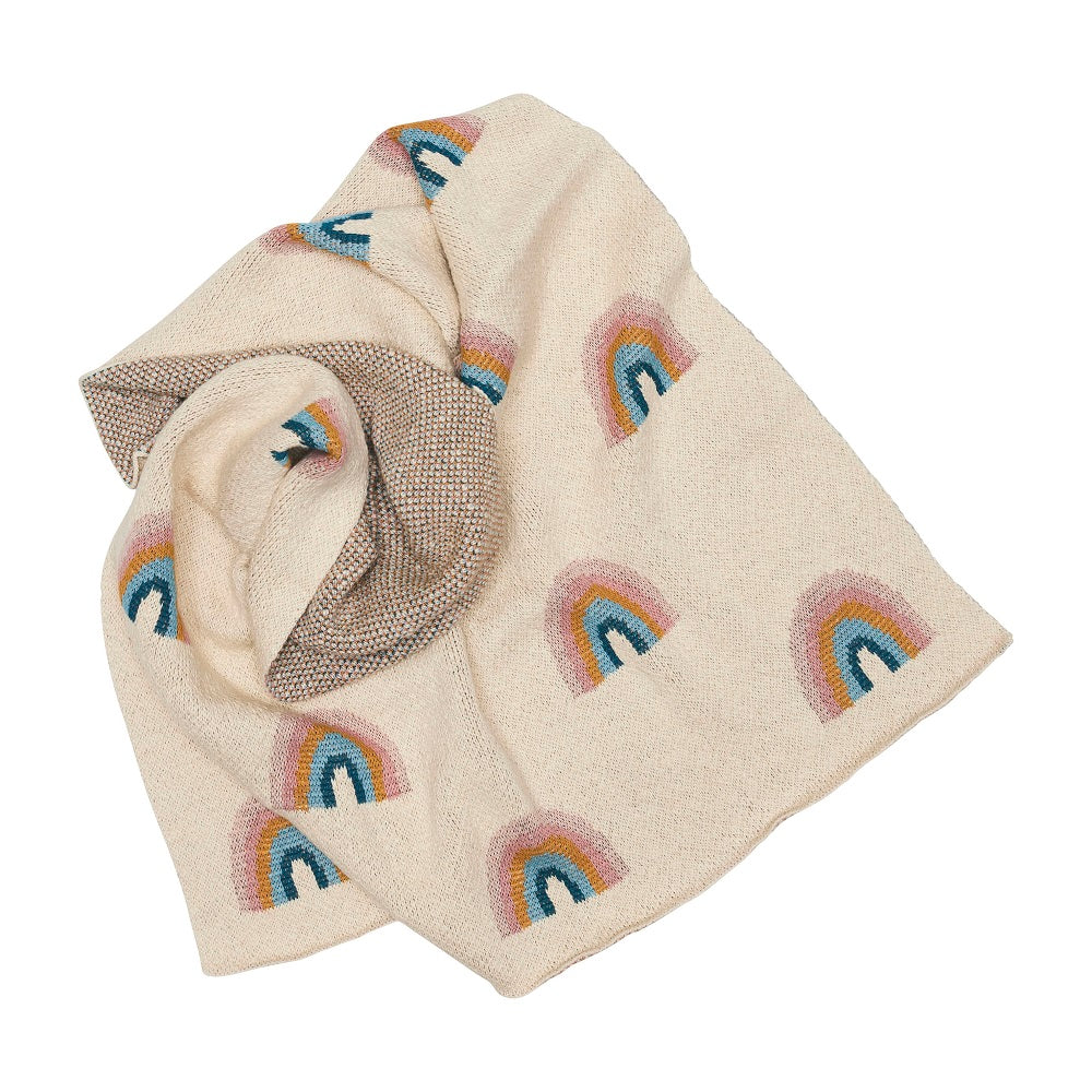 Scout Handmade Goods Strickdecke Lovely Rainbows