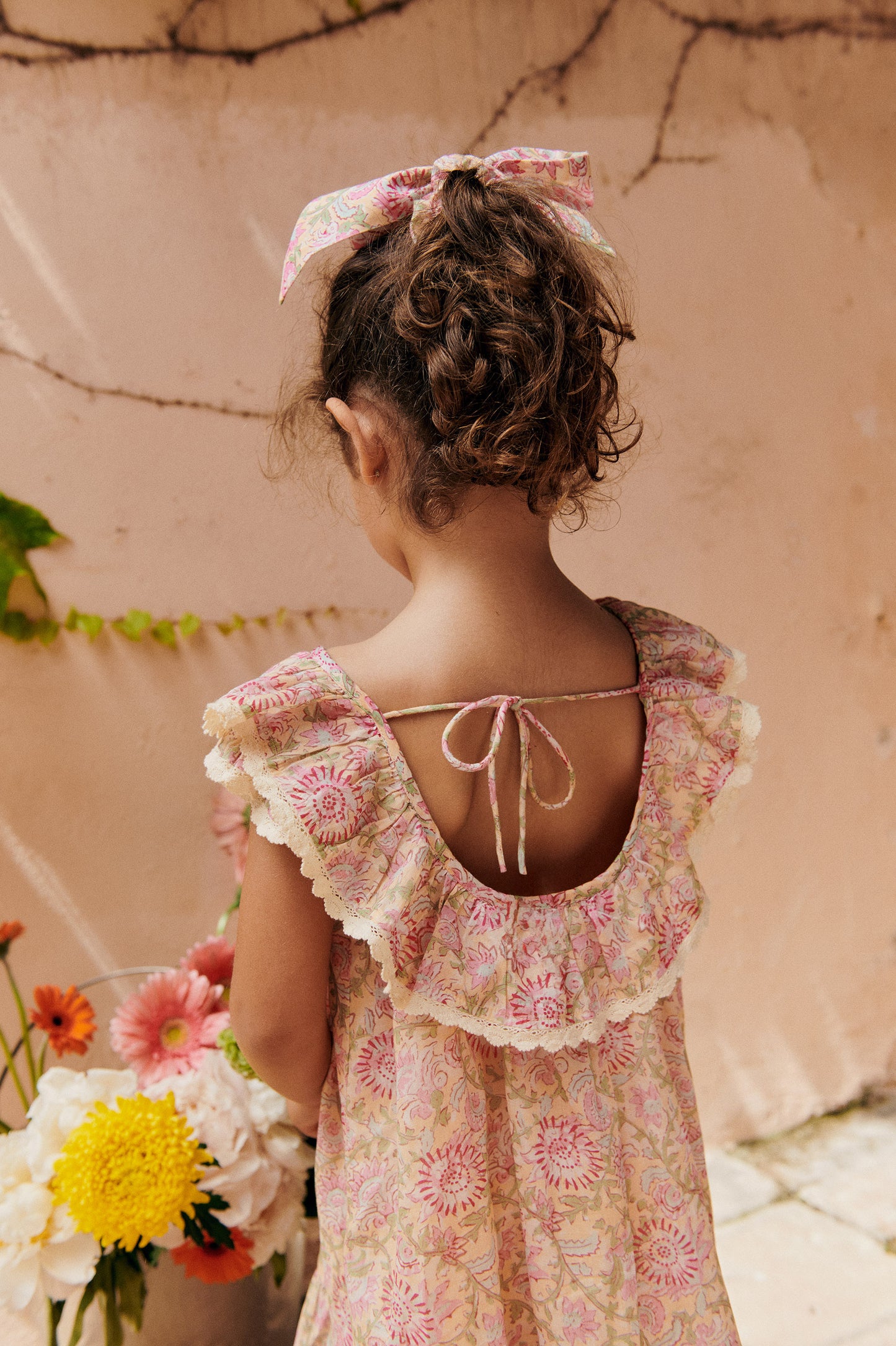 Louise Misha Kleid Natiya Yellow Capri Cove