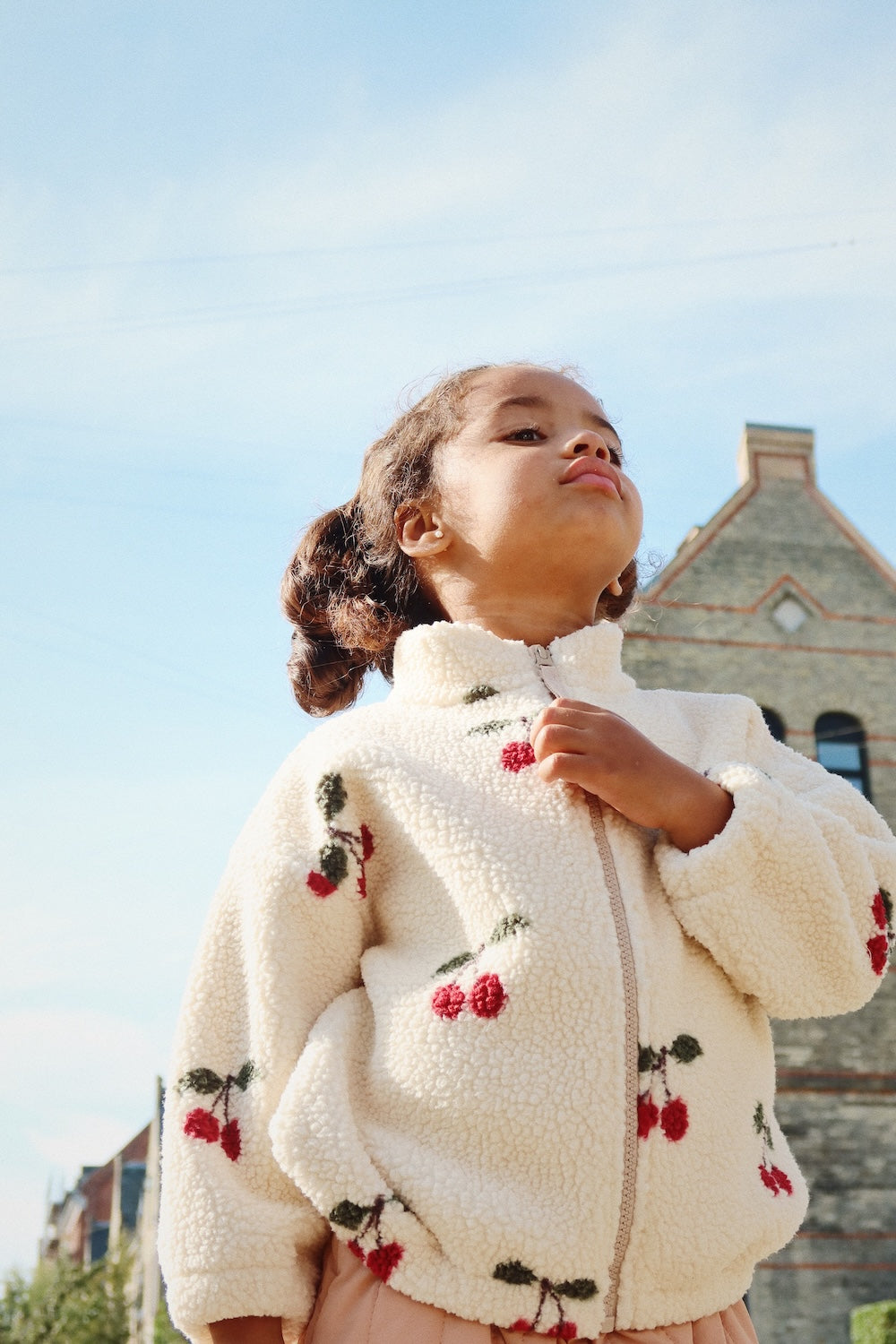 Konges Sløjd Jody Teddy Jacke Cherry