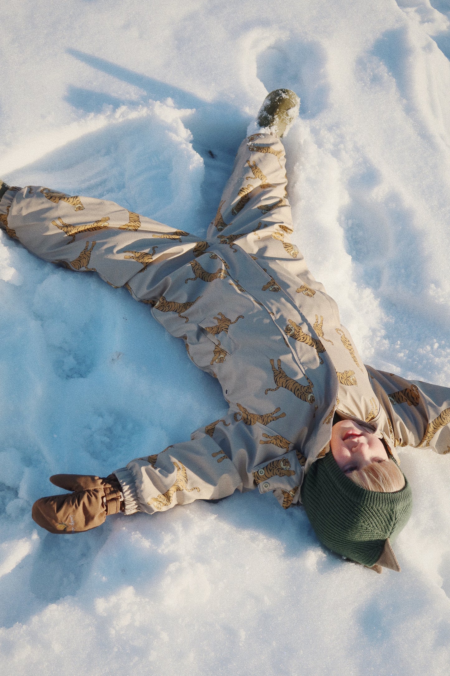 Konges Sløjd Nohr Schneefäustlinge Walnut