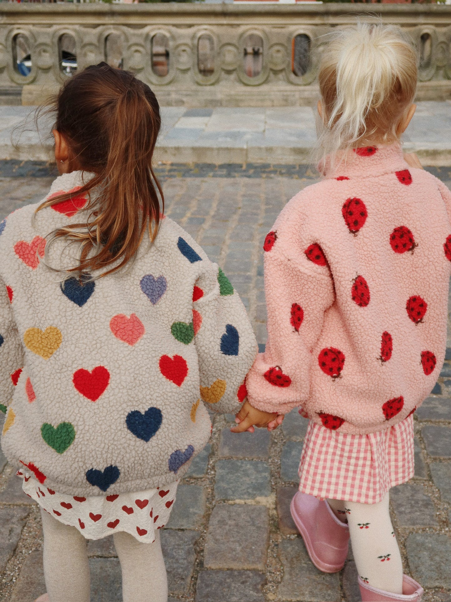Konges Sløjd Teddy Jacke Jody Ladybug Pink