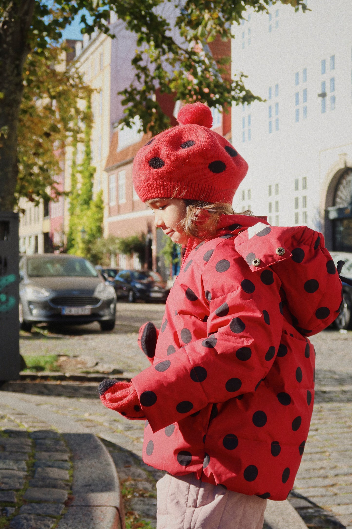 Konges Sløjd Nuka Ladybug Jacke Lady Dot