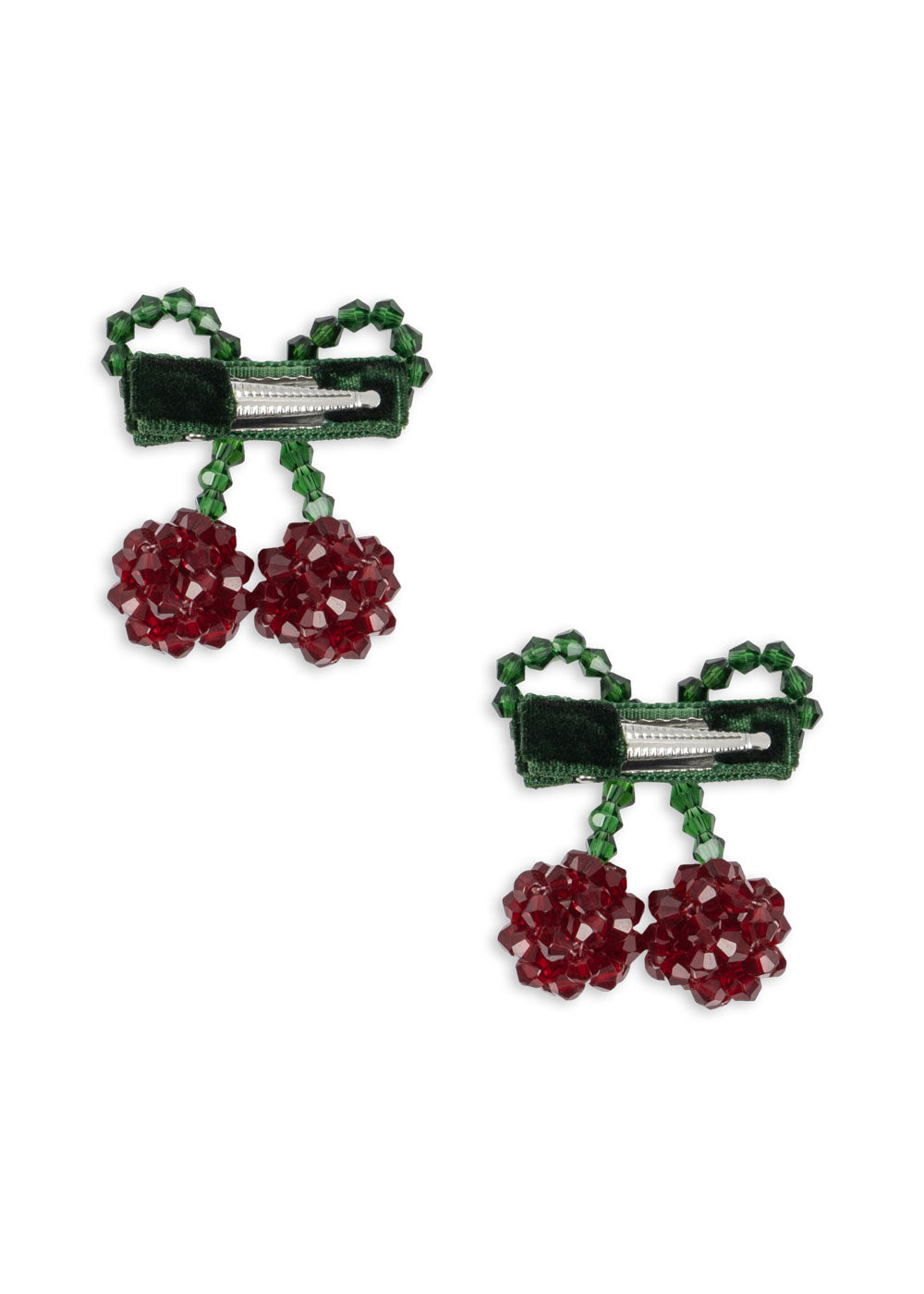 Konges Sløjd Cherry Haarclip Red/Glitter