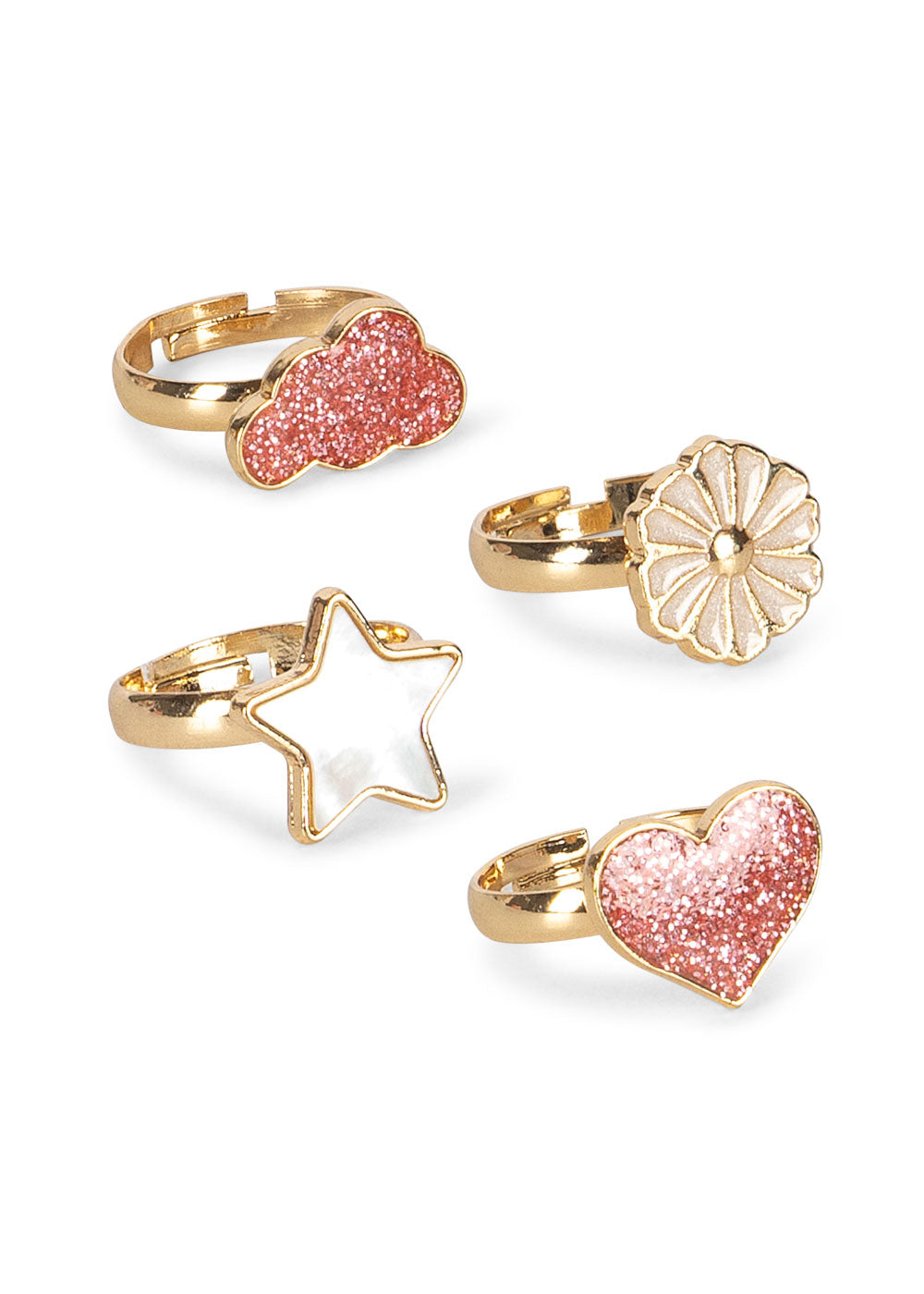Konges Sløjd 12er Pack Ring Set Multi Color