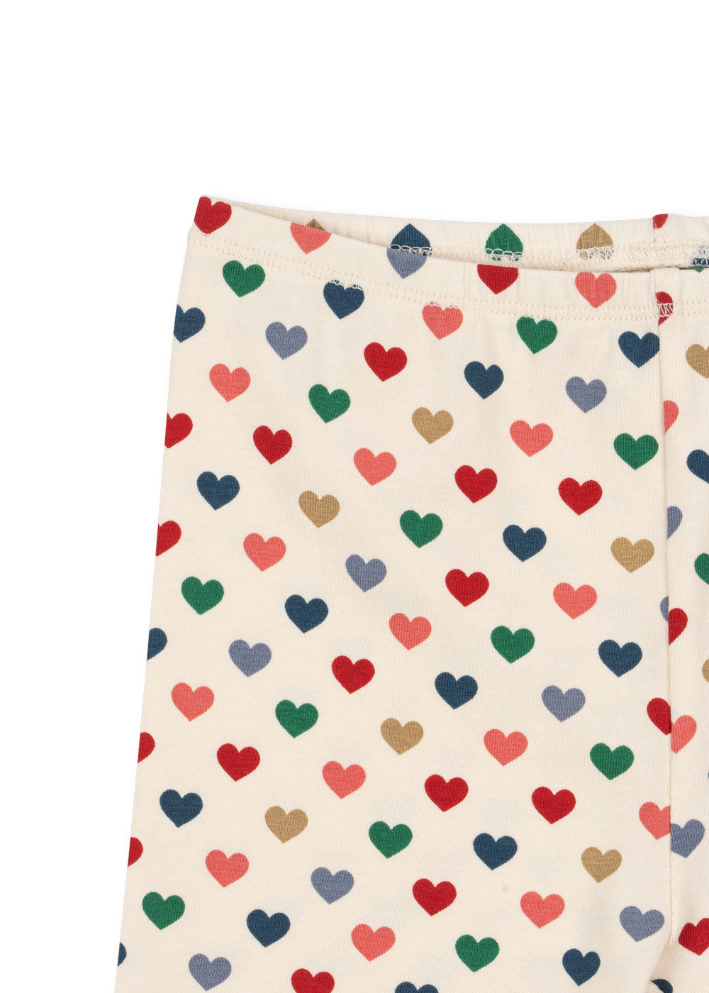 Konges Sløjd Basic Kurzleggings Coeur Coloré