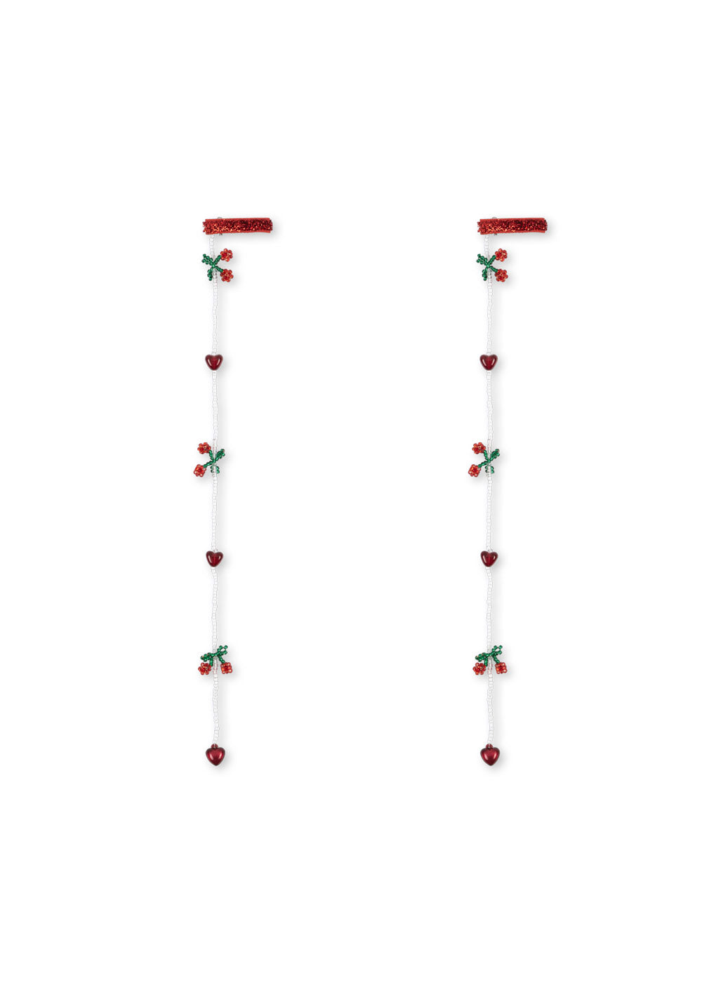Konges Sløjd Pearly Tassel Hairclip Cherry